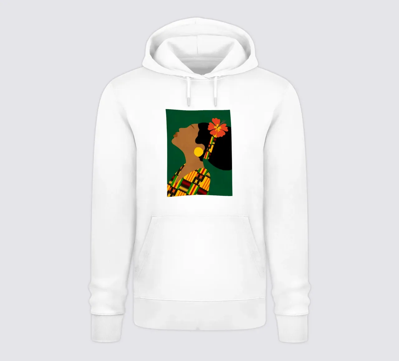 Afro Bold felpa con cappuccio da Mathudace Créas