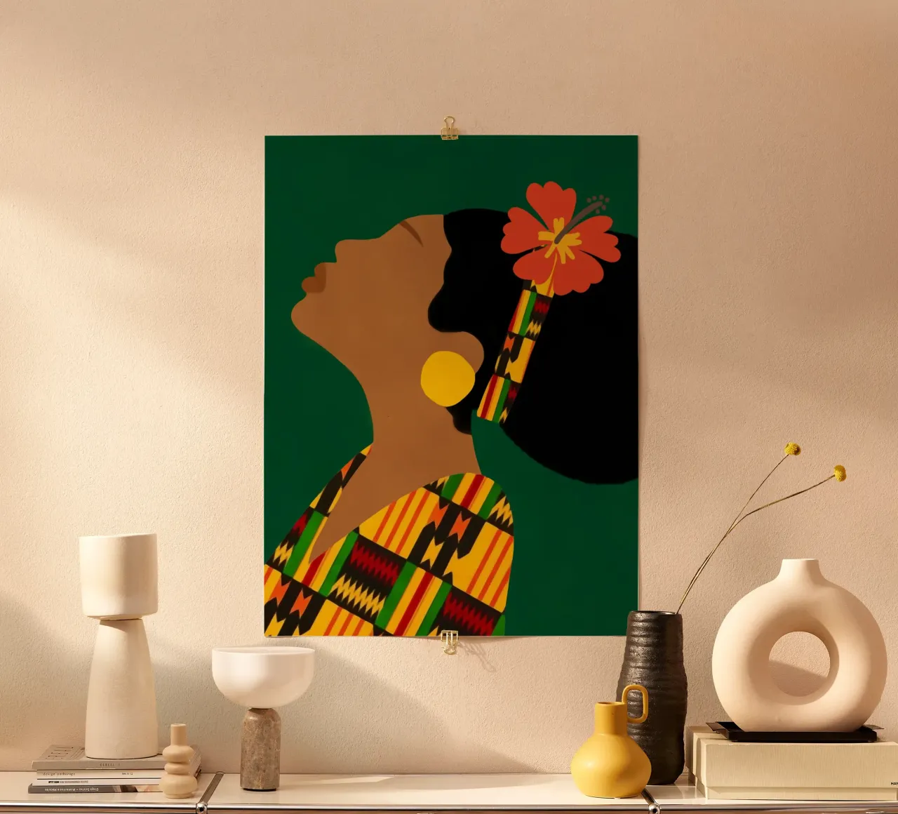 Afro Bold poster da Mathudace Créas