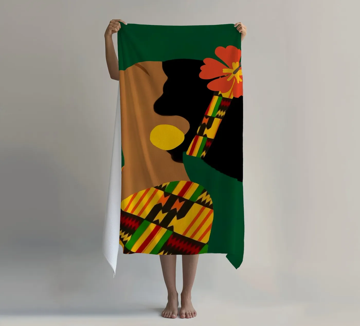 Afro Bold telo mare da Mathudace Créas