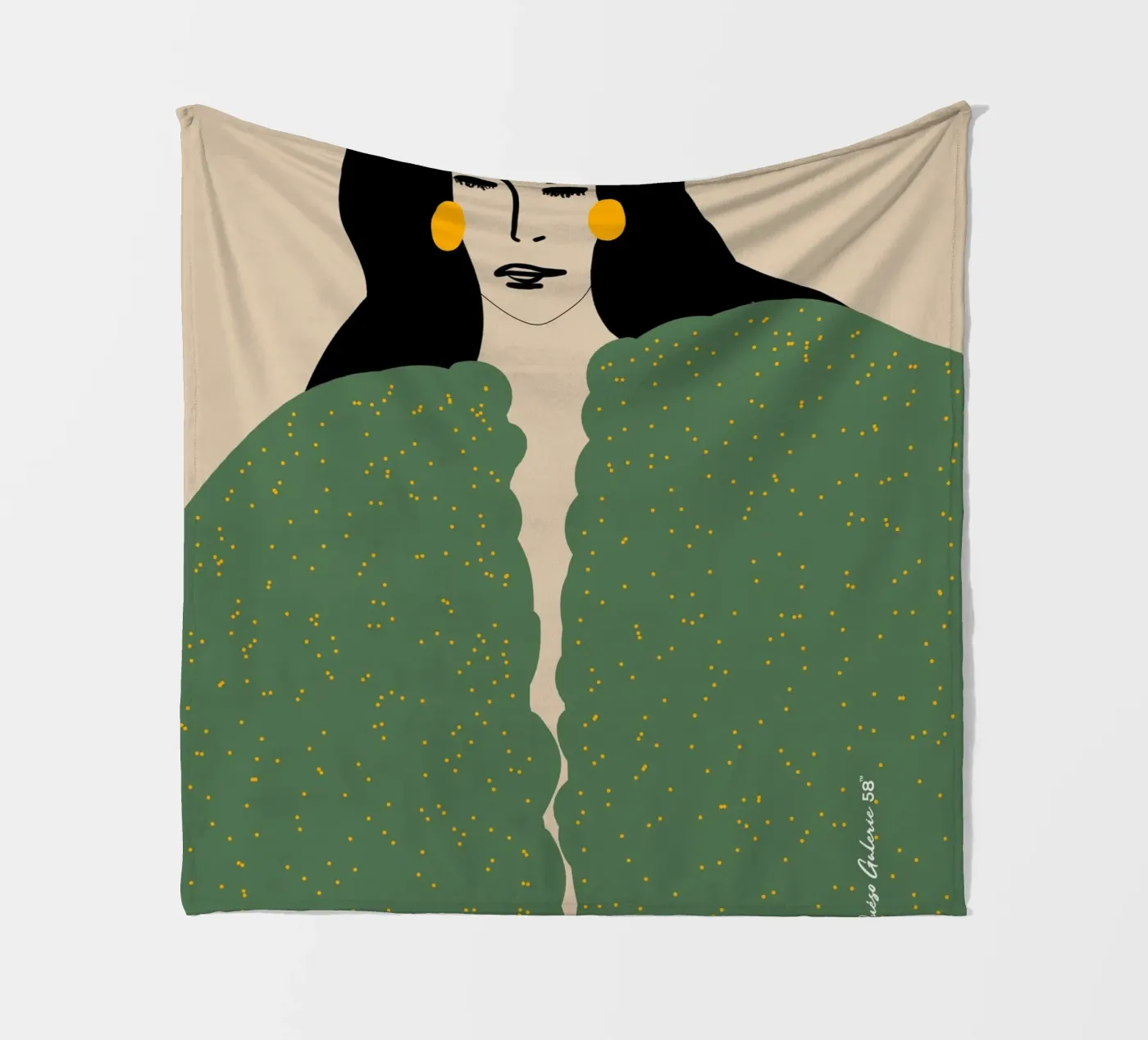 Silent Reflections Fleecedecke von Mike Leymi