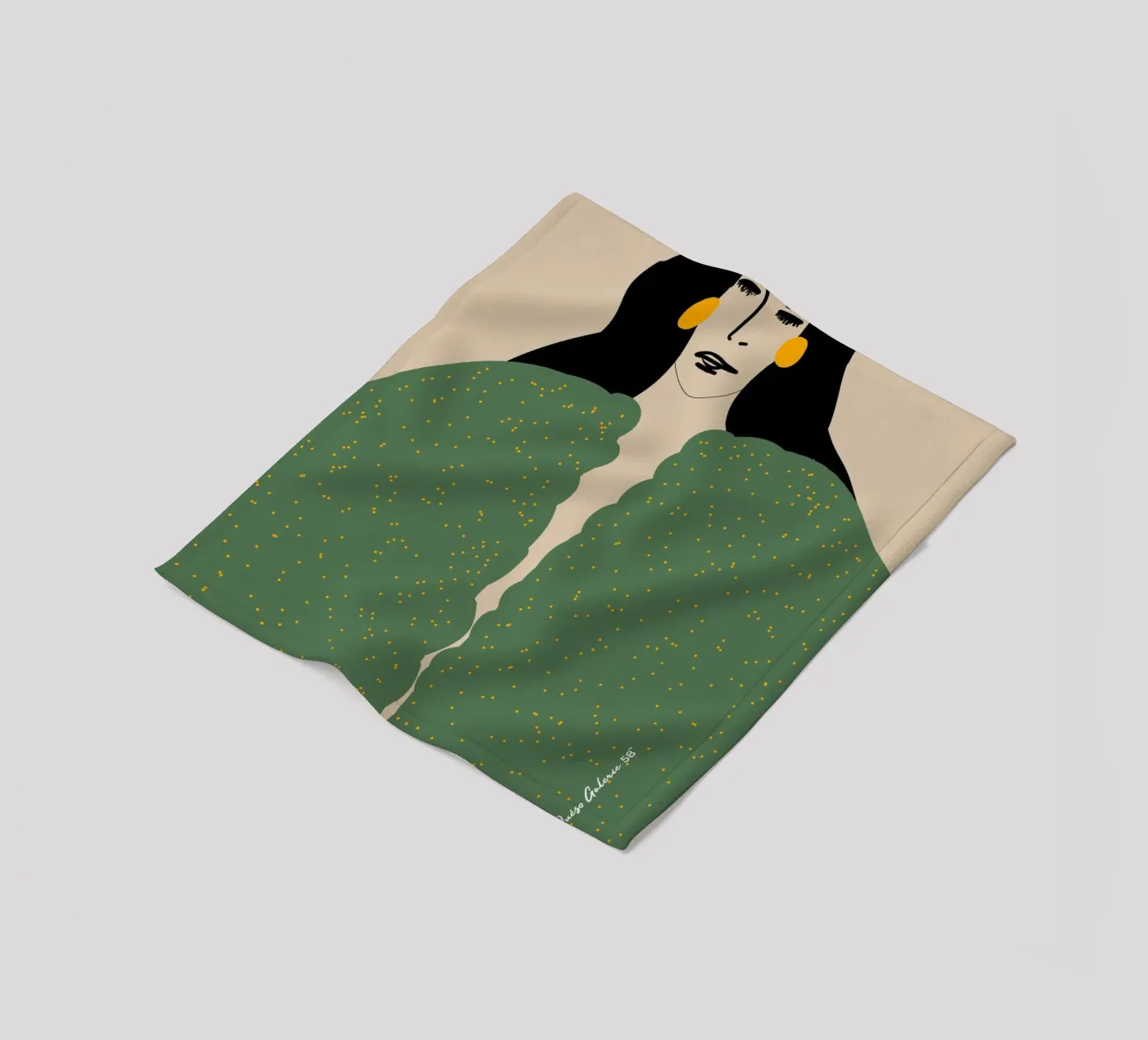 Silent Reflections Fleecedecke von Mike Leymi