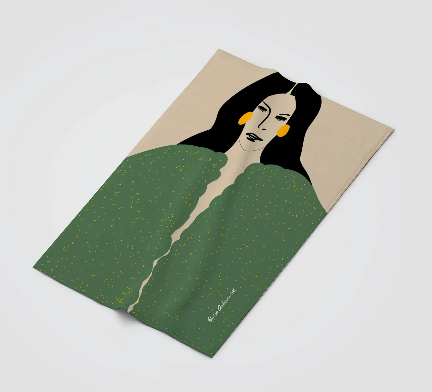 Silent Reflections Fleecedecke von Mike Leymi