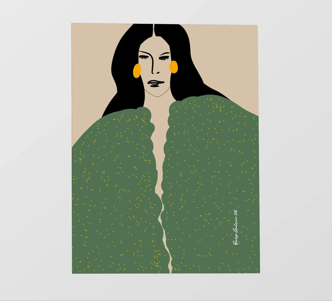 Silent Reflections telo in pvc da Mike Leymi