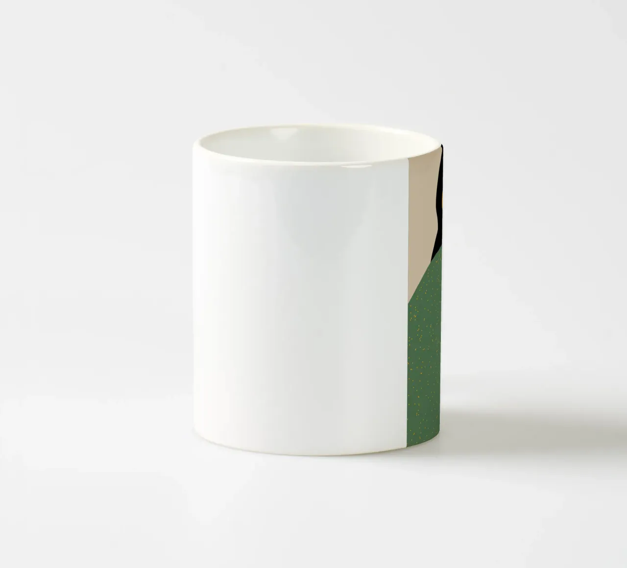 Silent Reflections Keramik Tasse von Mike Leymi