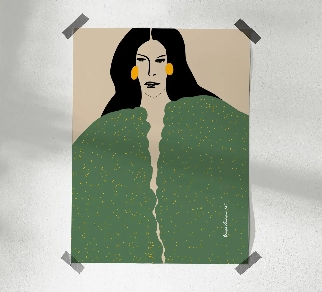 Silent Reflections poster da Mike Leymi