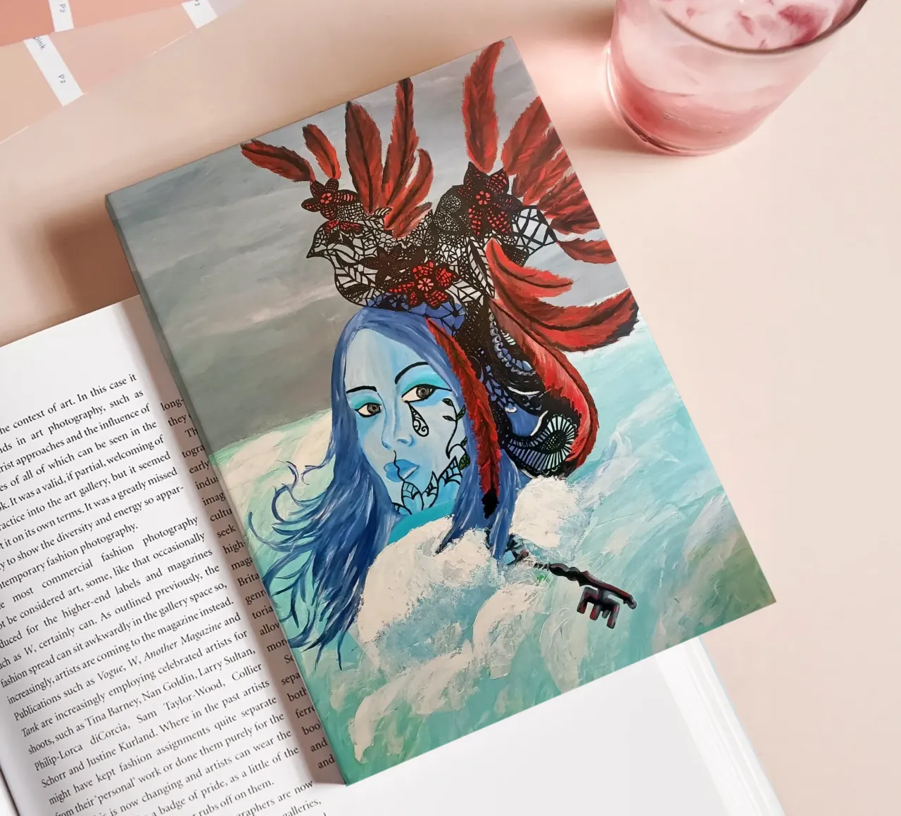 Mermaid notebook by Soki-Art