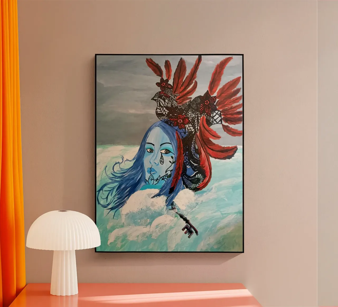 Mermaid plexiglass da Soki-Art