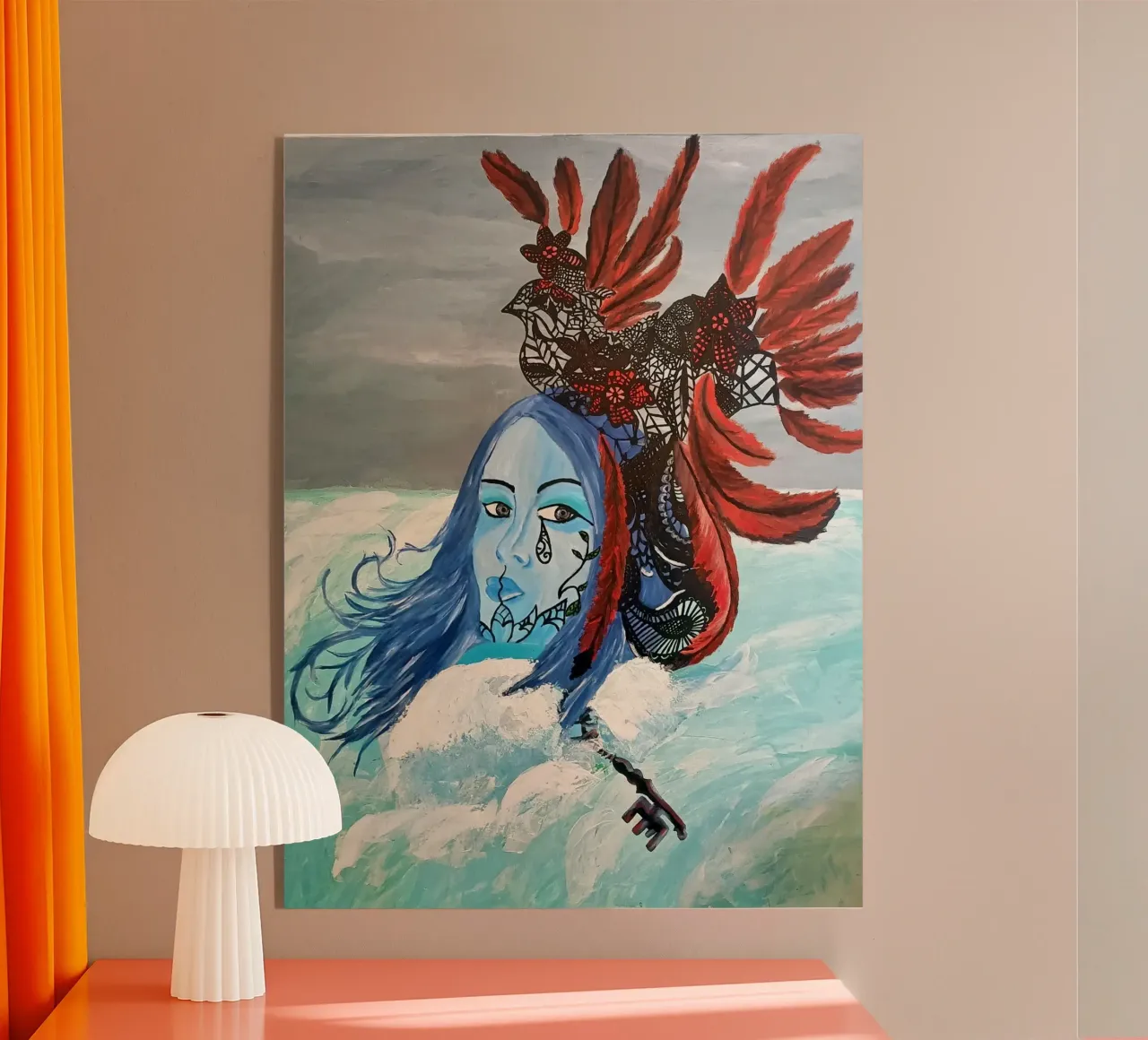 Mermaid plexiglass da Soki-Art