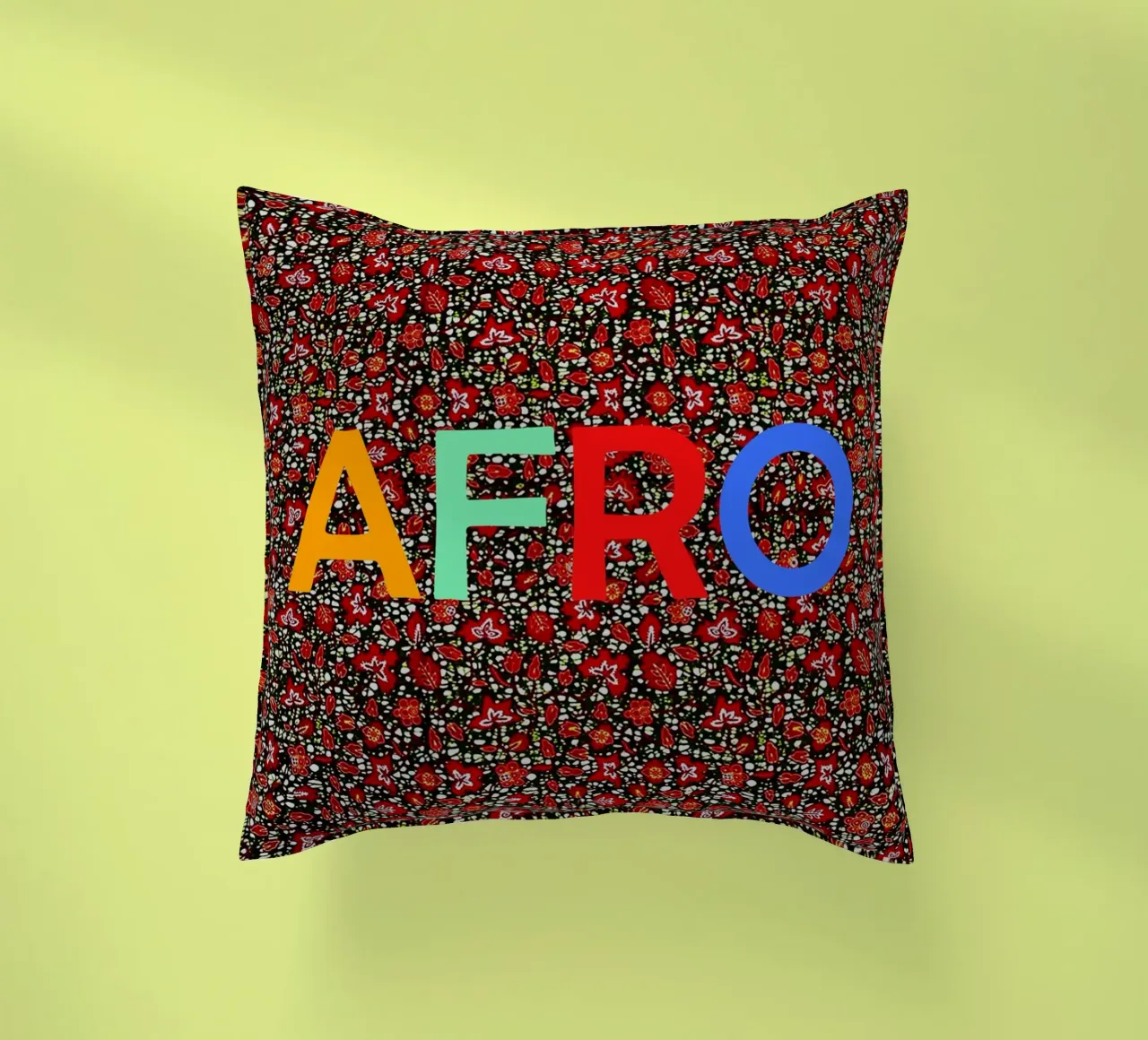 Afro cuscino da Mathudace Créas