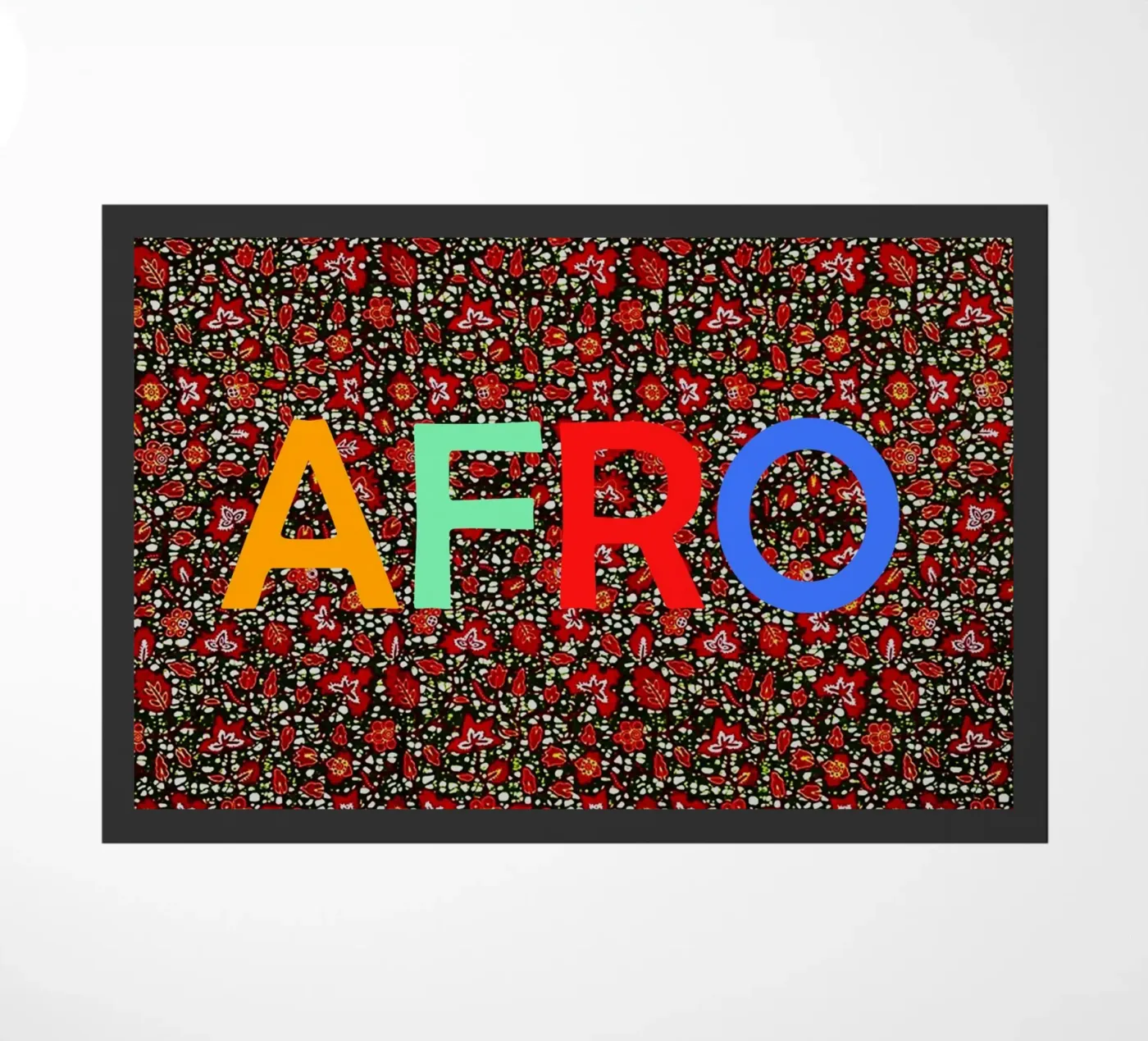 Afro Fußmatte von Mathudace Créas