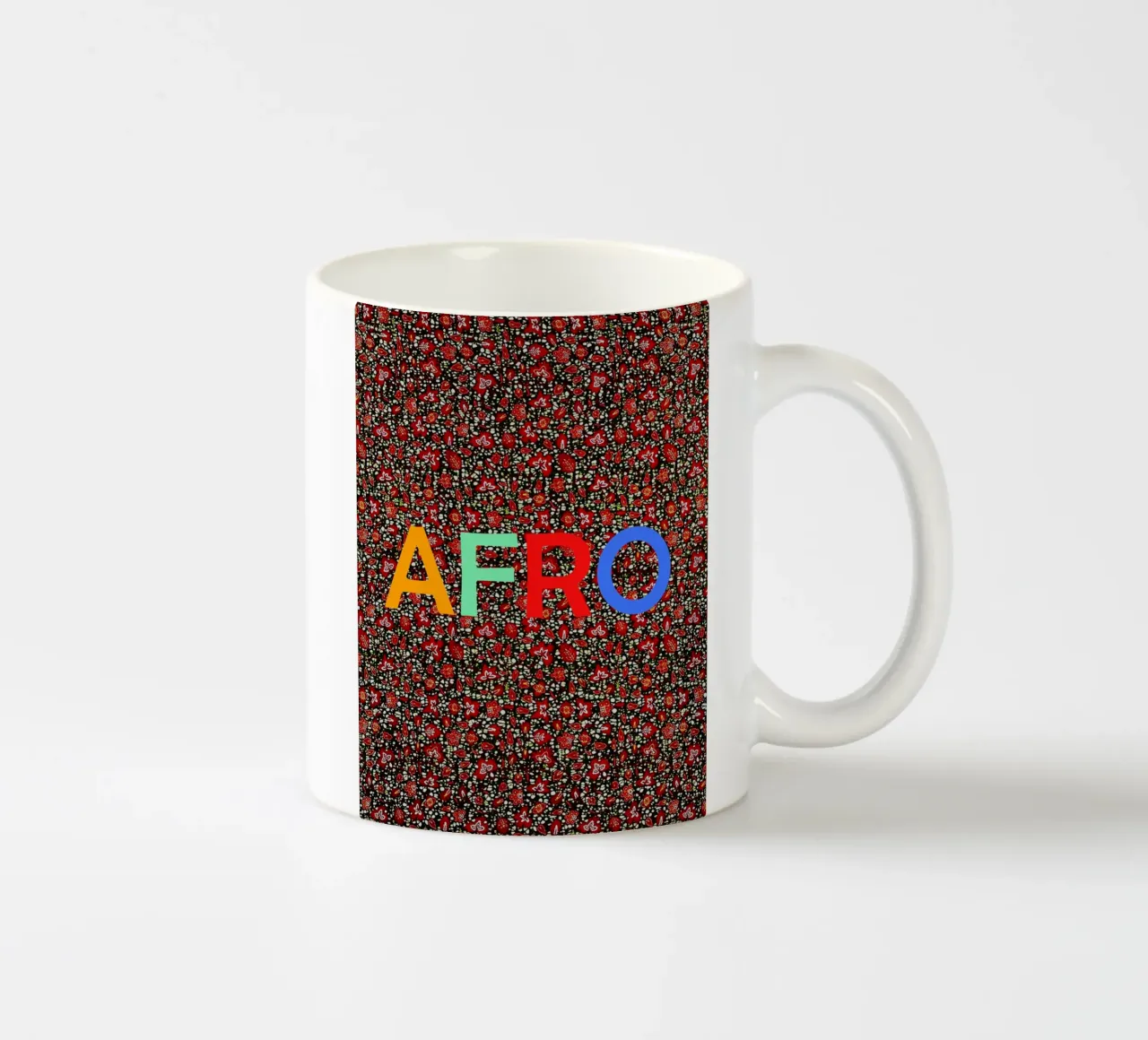 Afro tazza in ceramica da Mathudace Créas