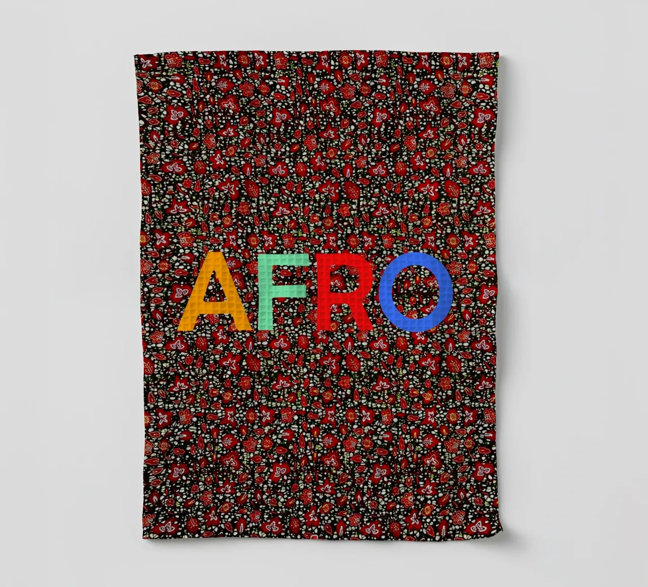 Afro canovaccio da cucina da Mathudace Créas