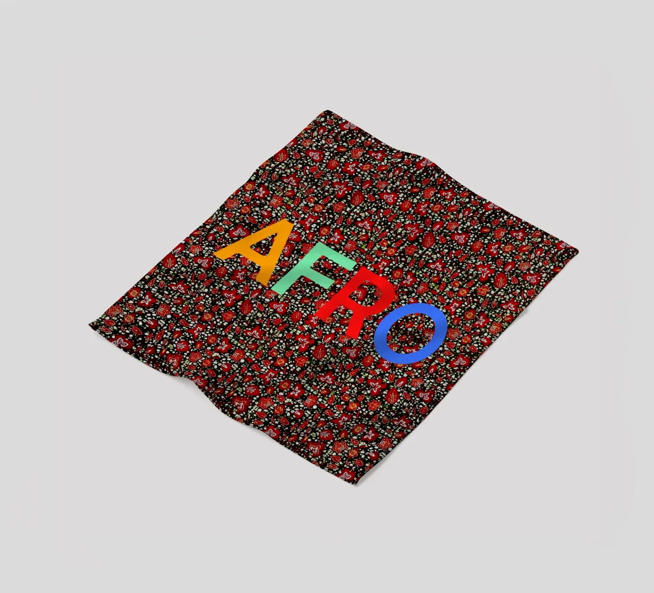 Afro coperta in pile da Mathudace Créas