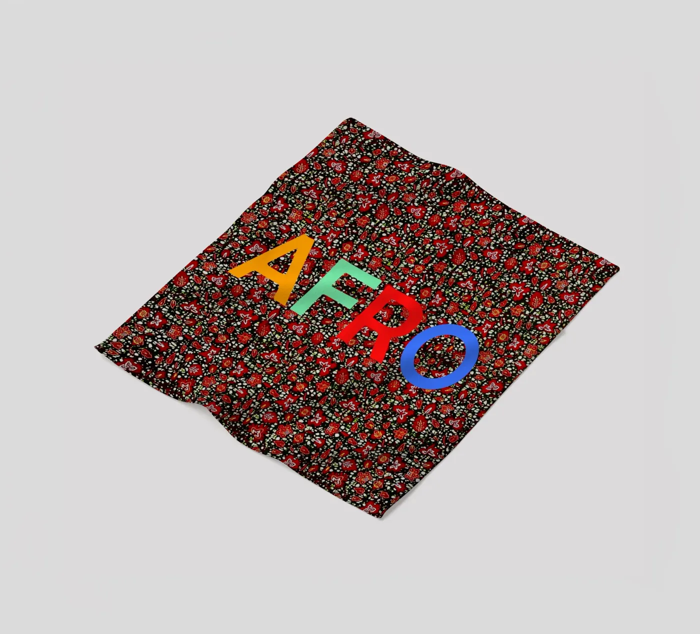 Afro fleecedeken van Mathudace Créas