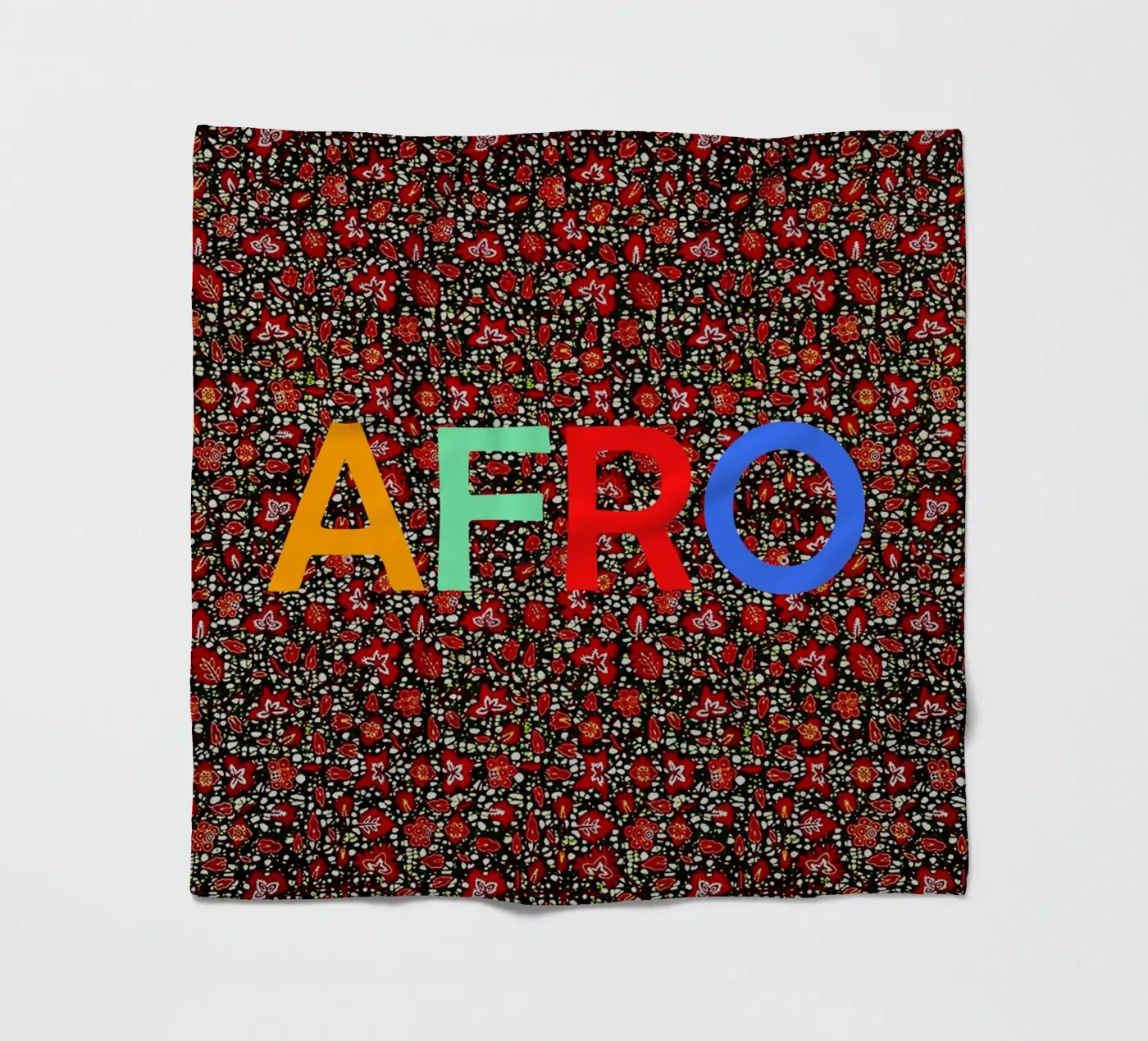 Afro fleecedeken van Mathudace Créas