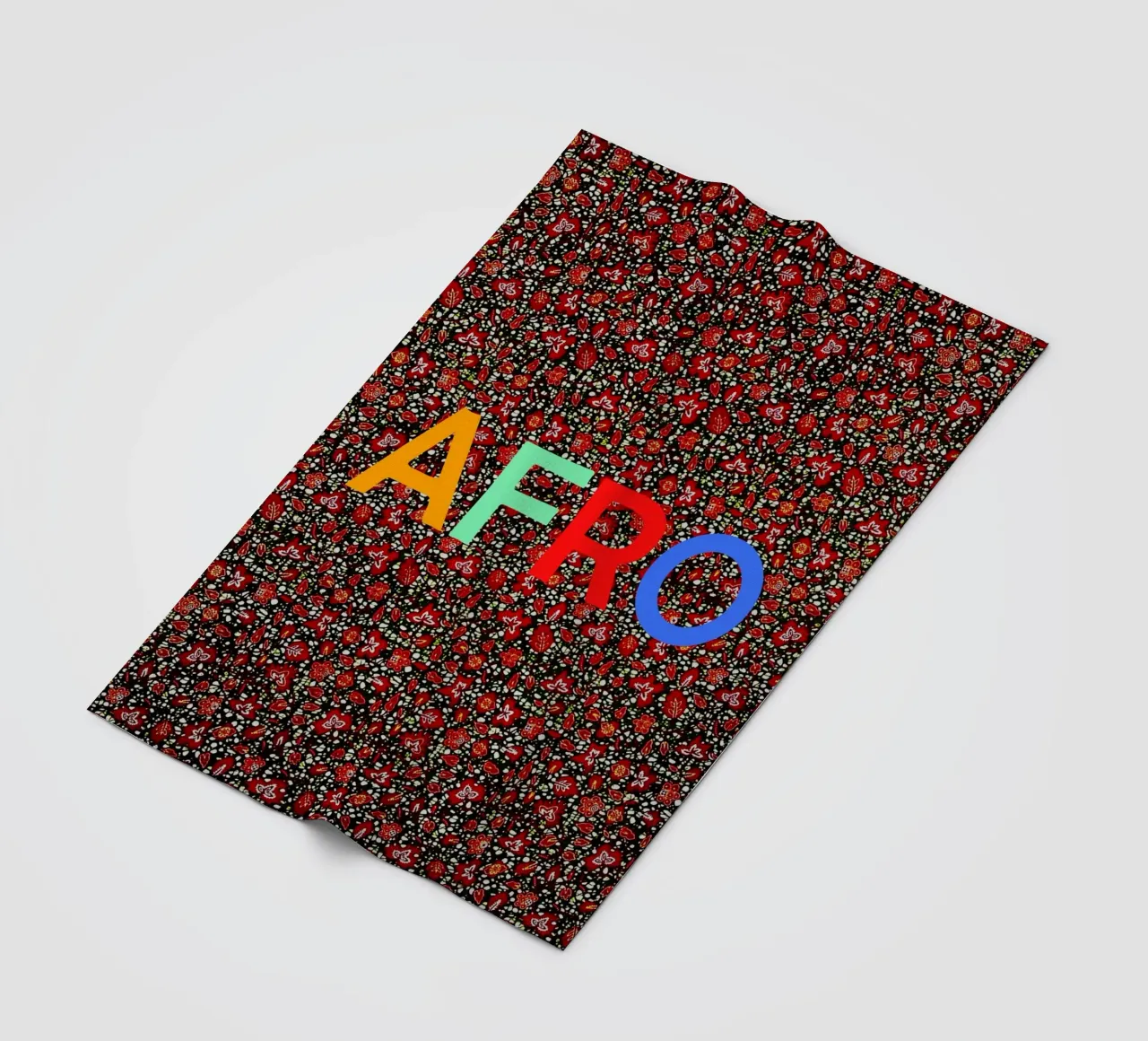 Afro coperta in pile da Mathudace Créas