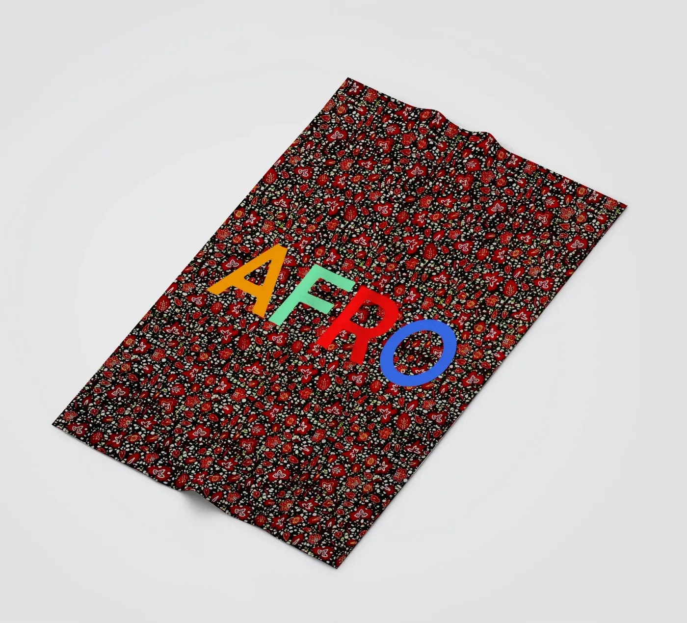 Afro fleecedeken van Mathudace Créas