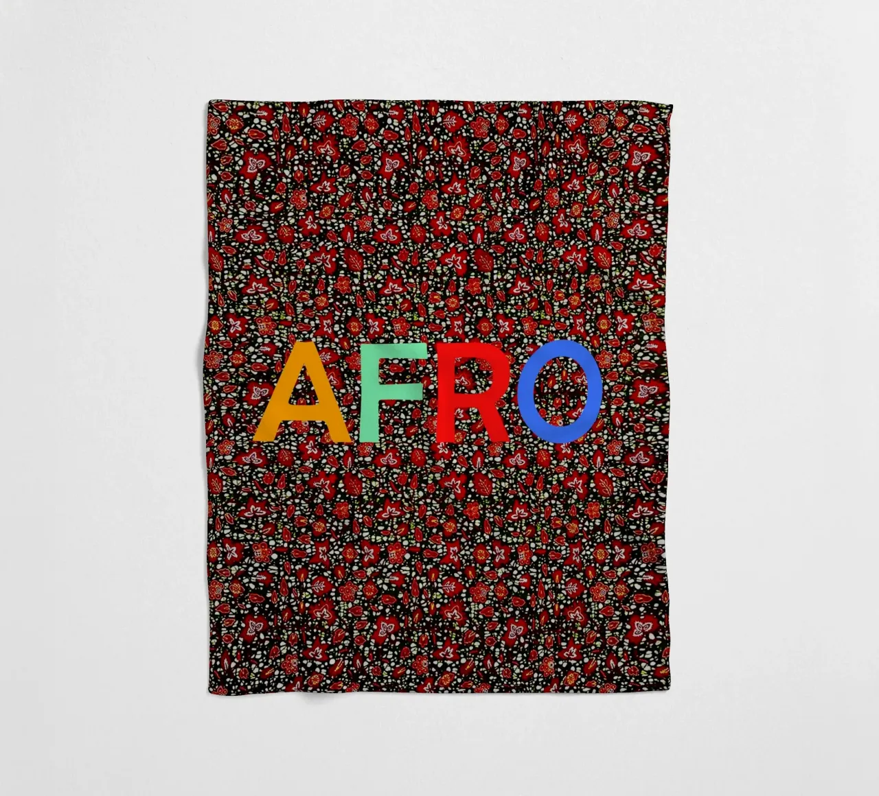 Afro coperta in pile da Mathudace Créas