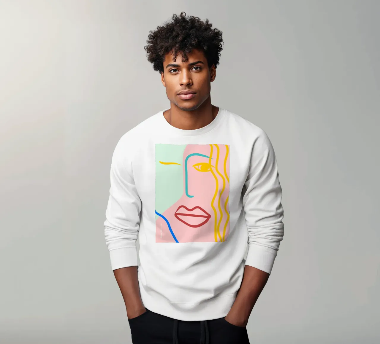 Infinite Petals sweatshirt van Mike Leymi