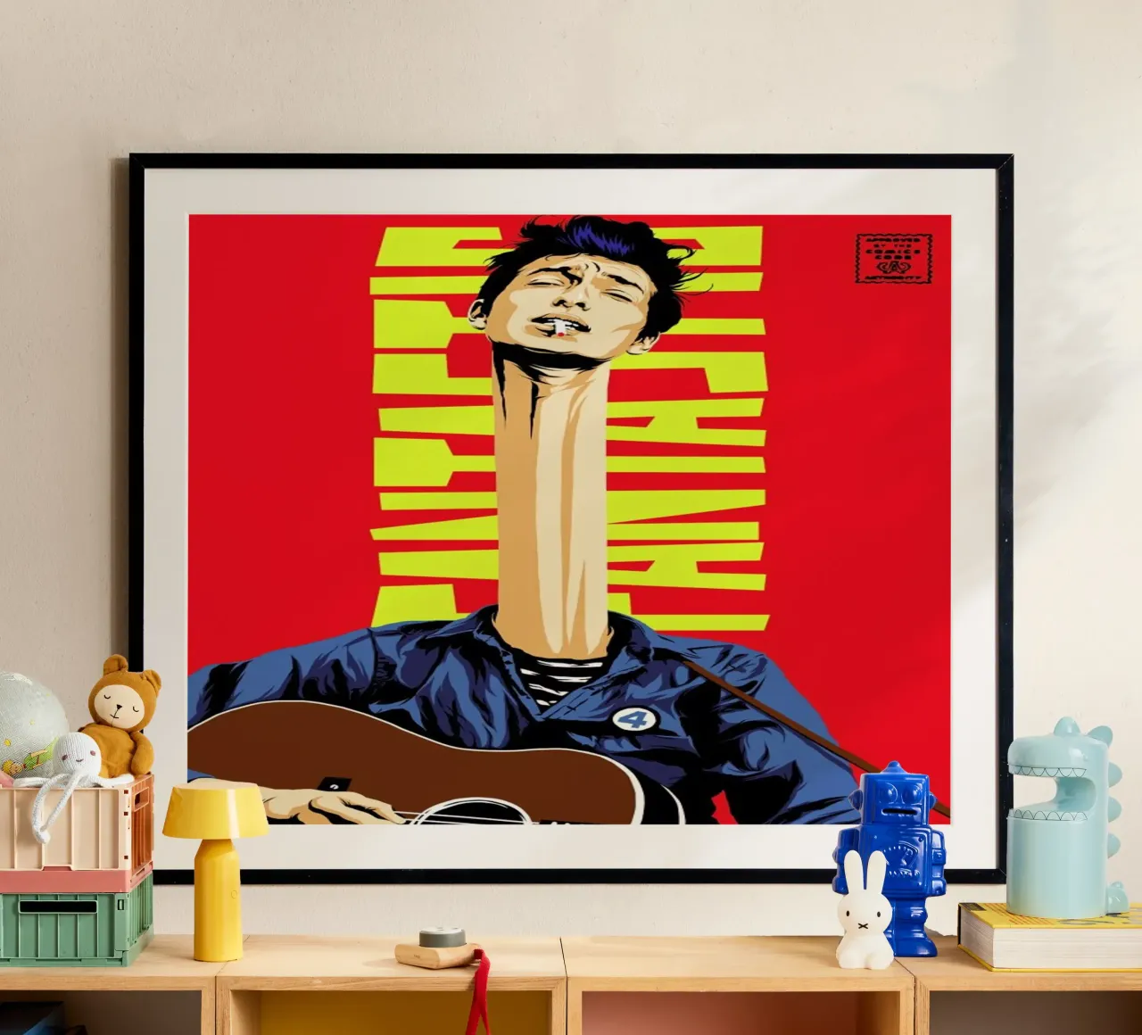 Dylan Mr. Fantastic poster con telaio in plastica da Butcher Billy