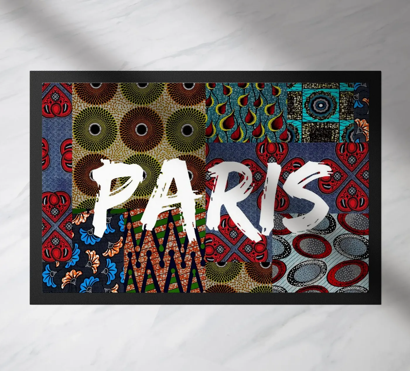 Paris doormat by Mathudace Créas