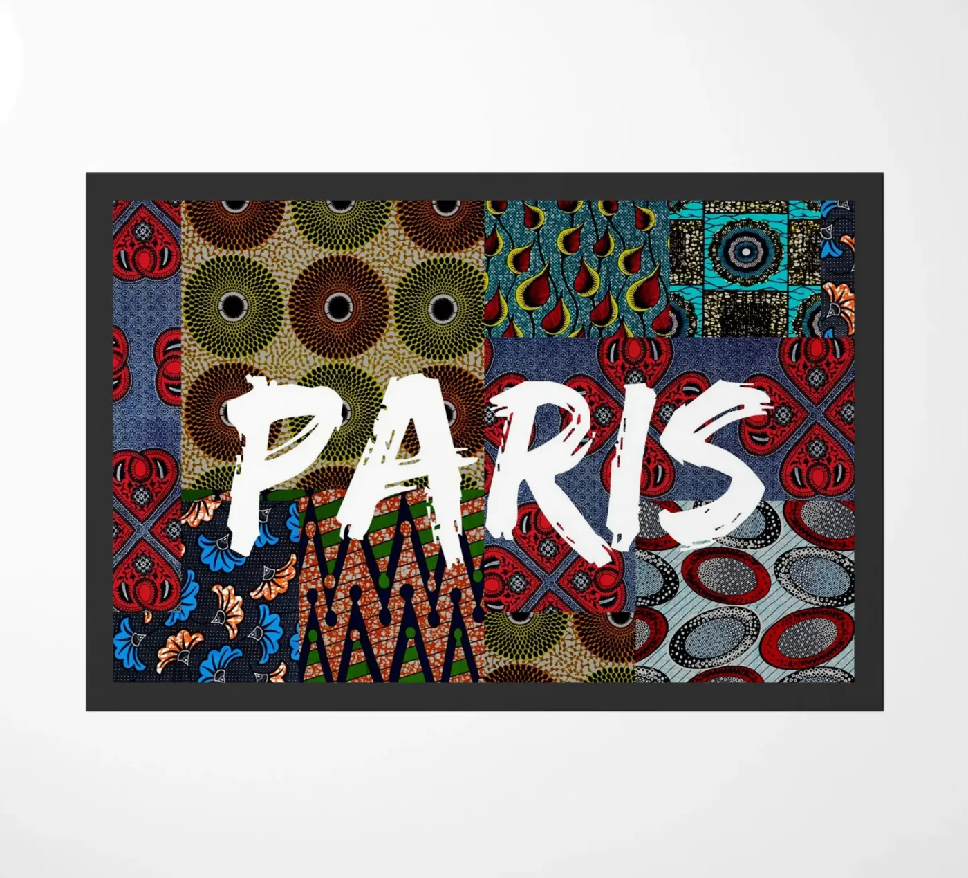 Paris doormat by Mathudace Créas