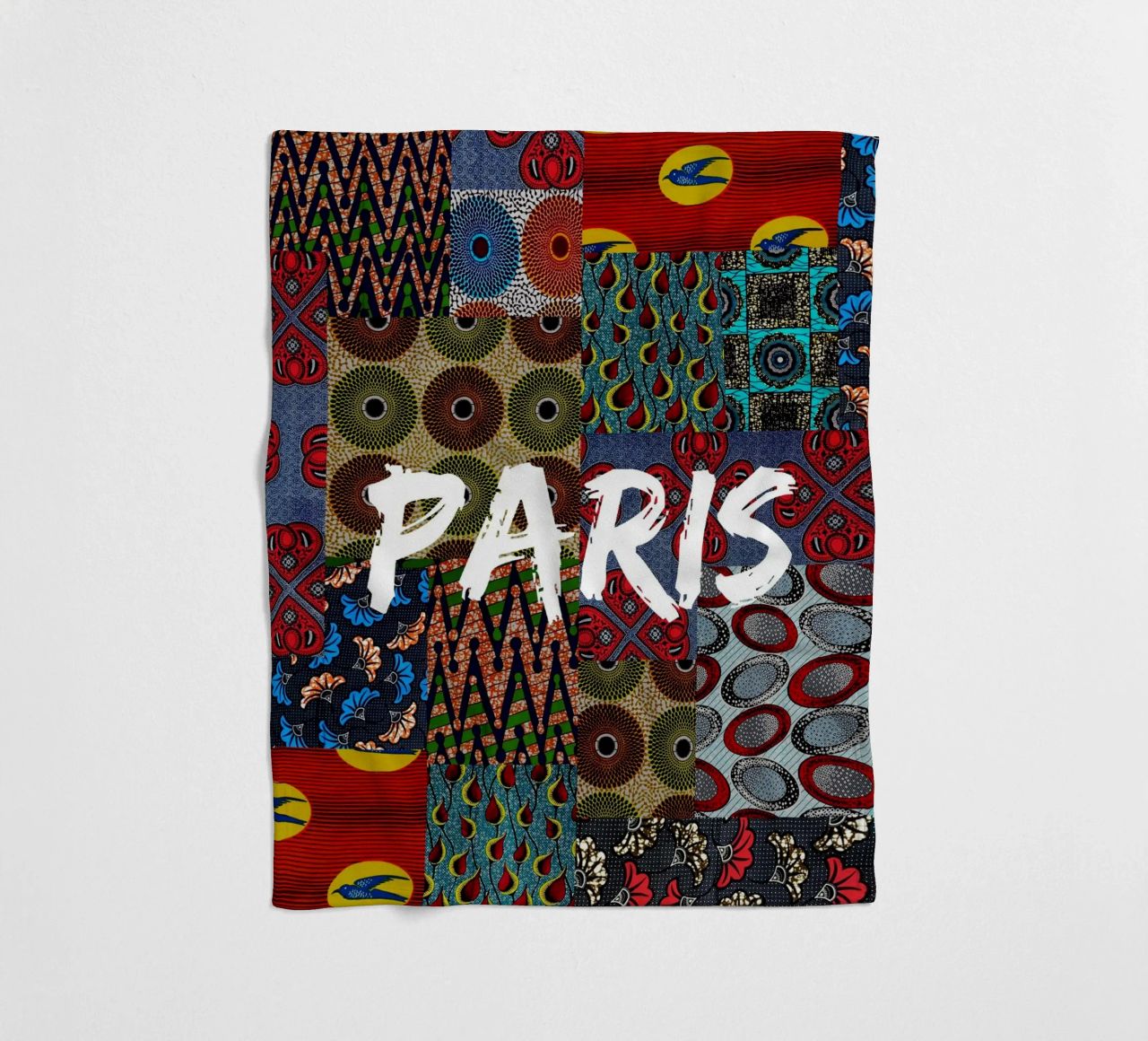 Paris coperta in pile da Mathudace Créas