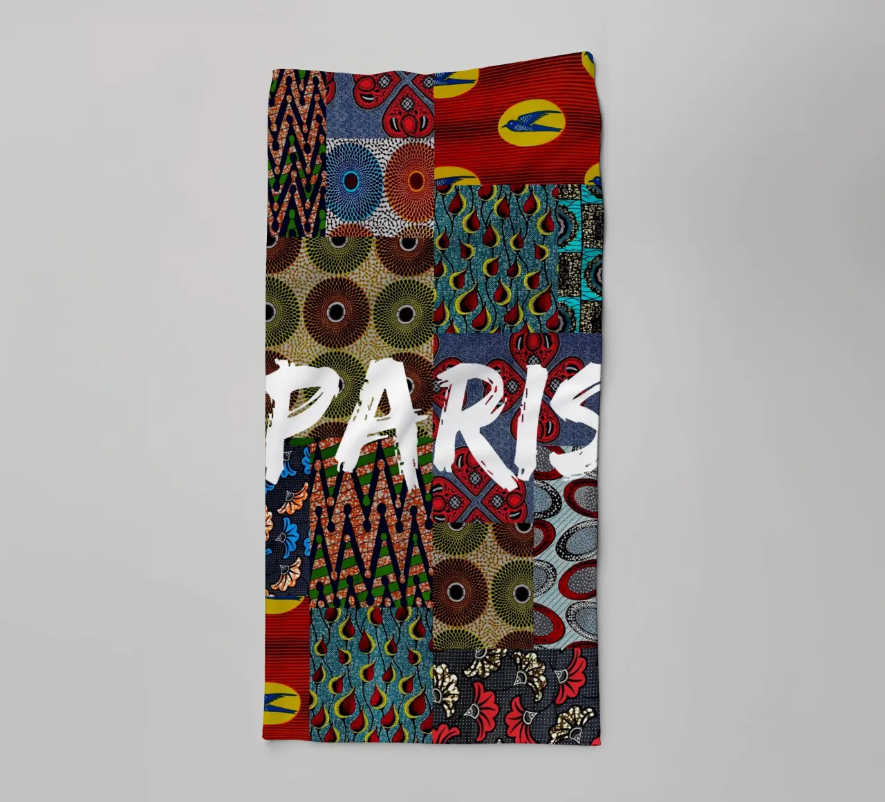 Paris towel by Mathudace Créas