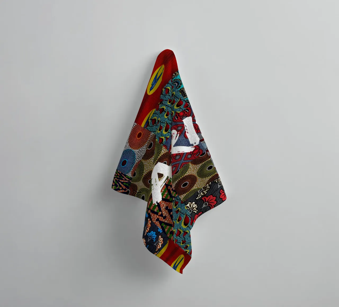 Paris towel by Mathudace Créas