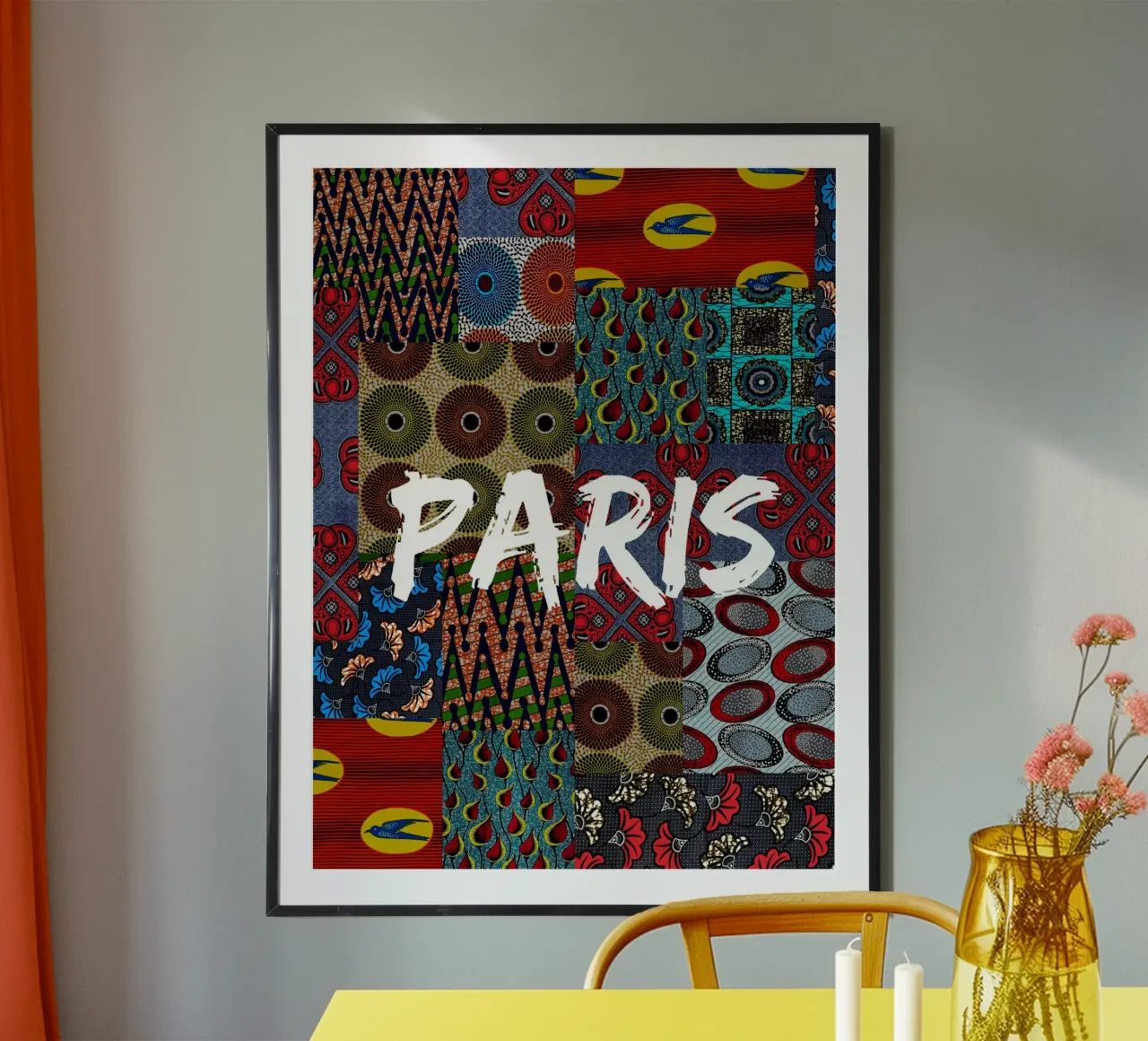 Paris poster da Mathudace Créas