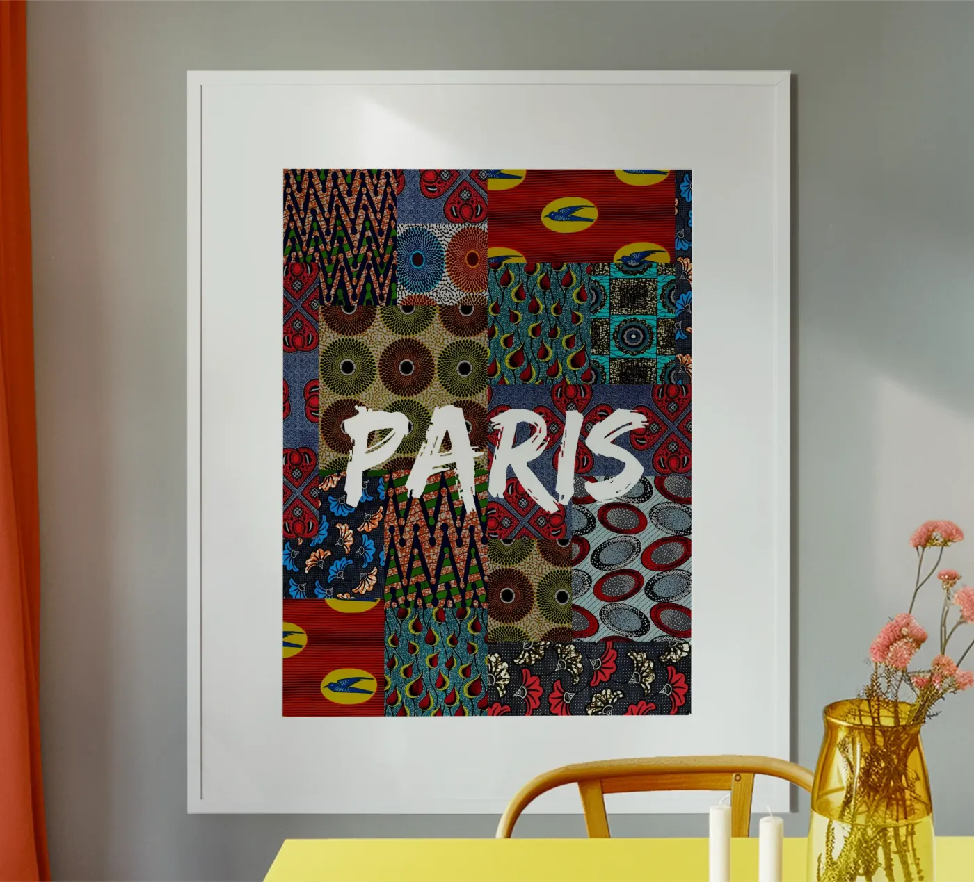 Paris poster by Mathudace Créas