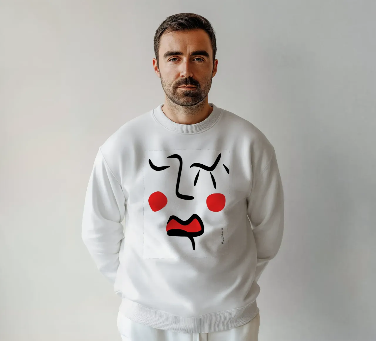 Shimmering Quiet felpa da Mike Leymi