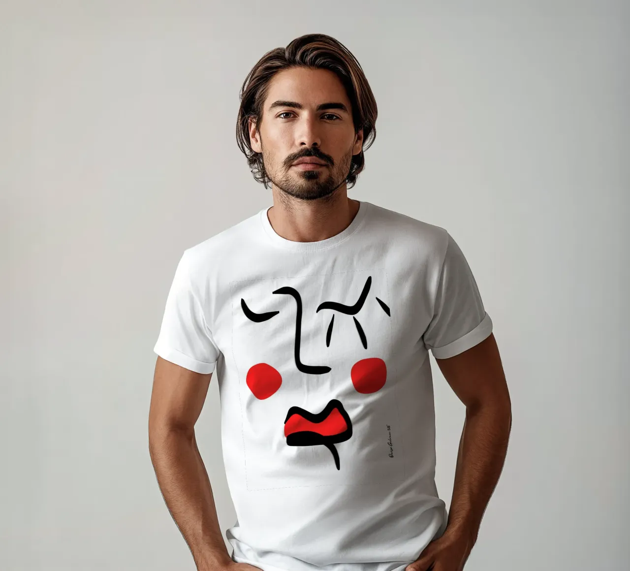 Shimmering Quiet t-shirt da Mike Leymi