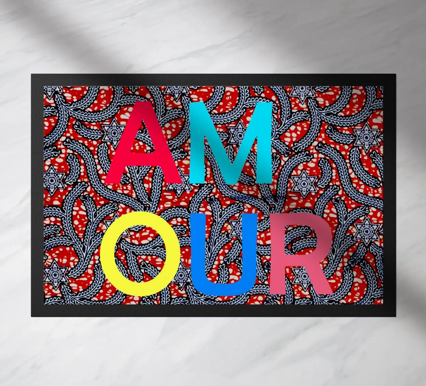 Amour doormat by Mathudace Créas