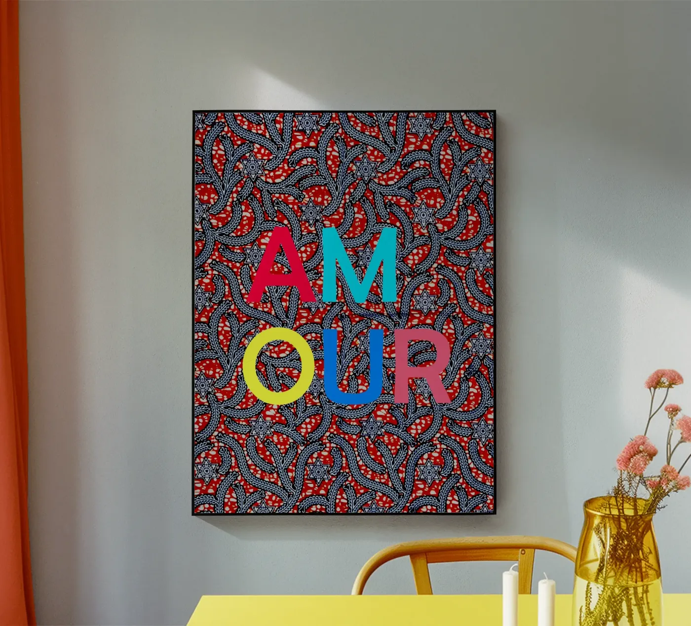Amour acryl van Mathudace Créas