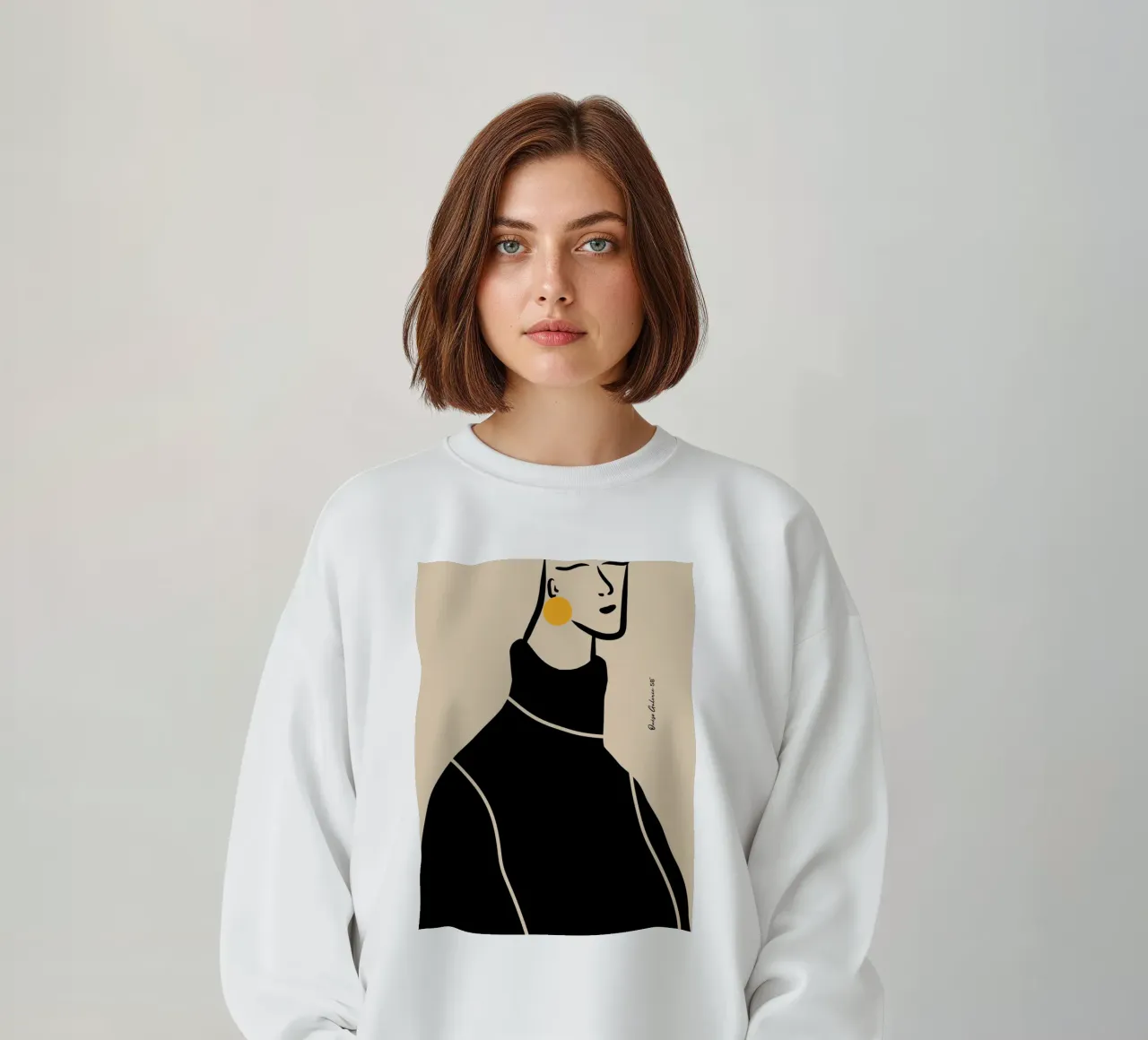 Hushed Waves felpa da Mike Leymi