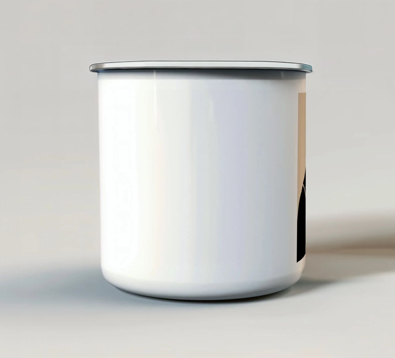 Hushed Waves tazza in smalto da Mike Leymi
