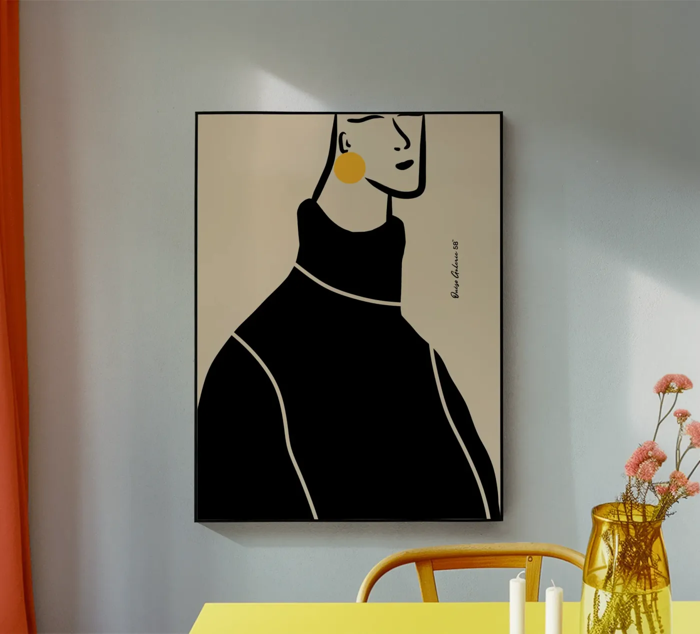 Hushed Waves plexiglas de Mike Leymi