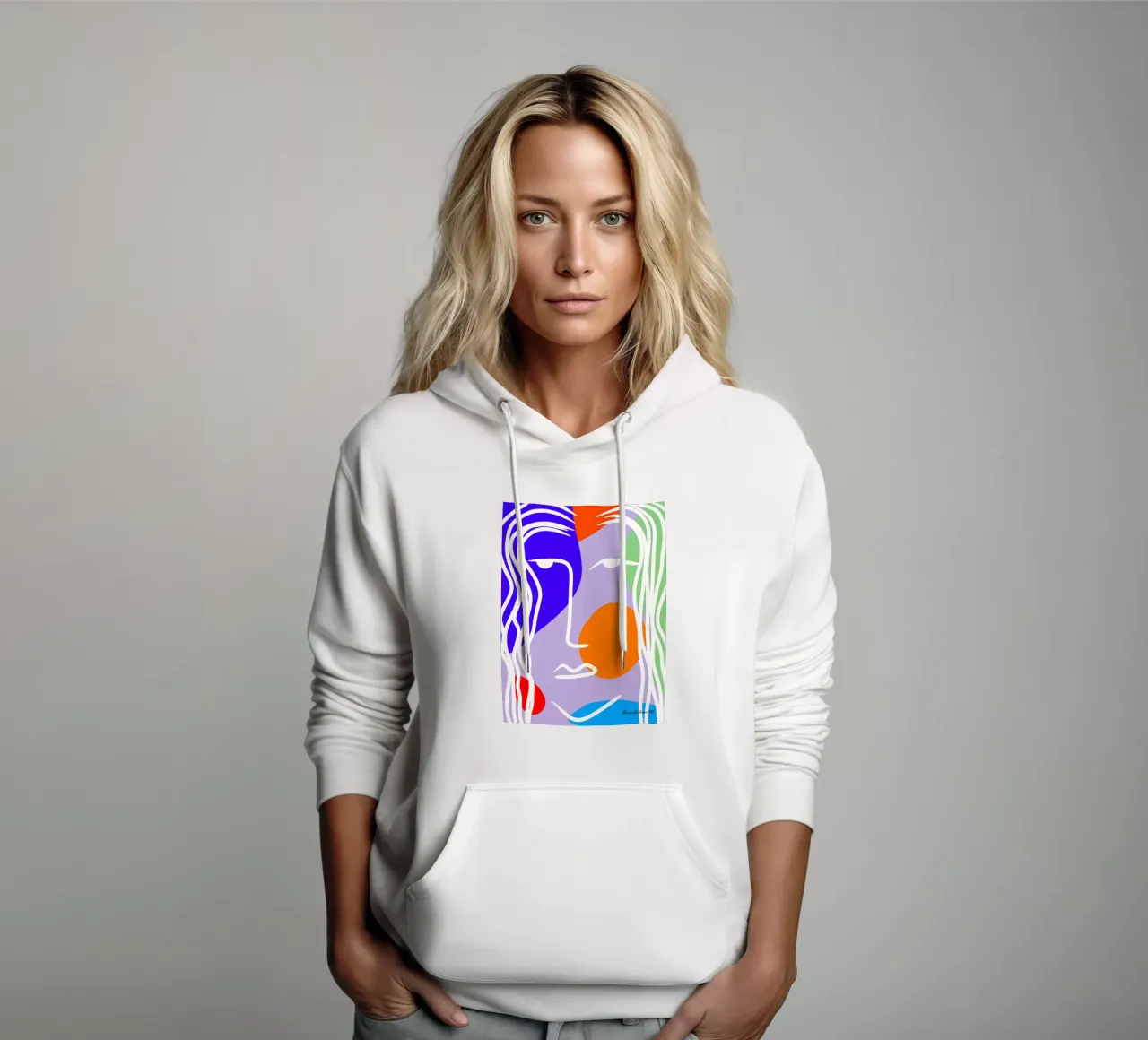 Sublime Glow felpa con cappuccio da Mike Leymi