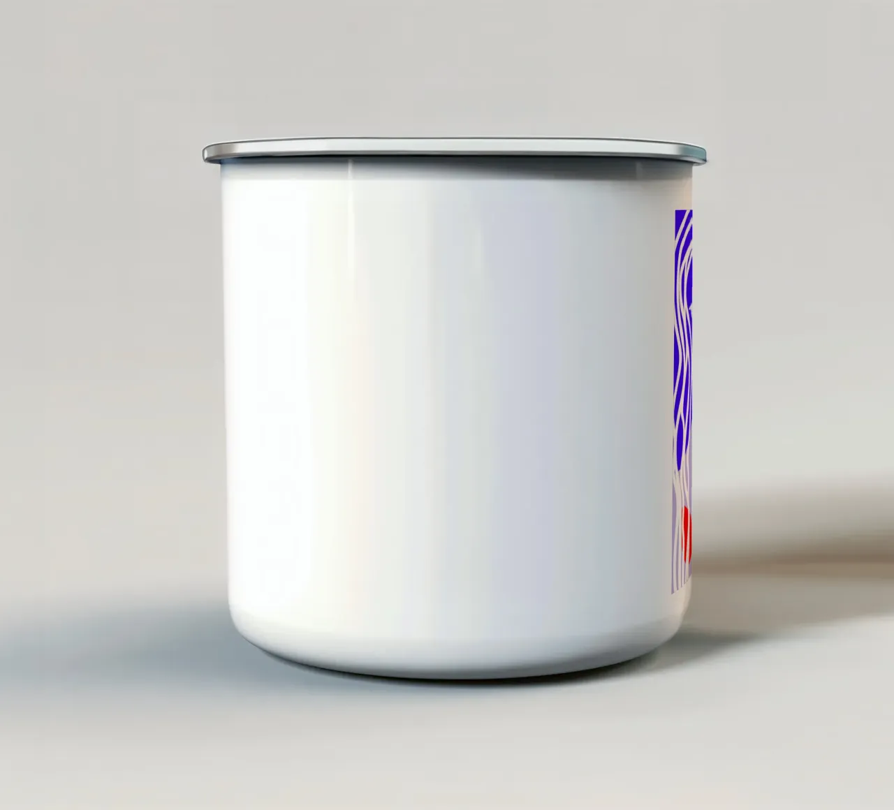 Sublime Glow tazza in smalto da Mike Leymi
