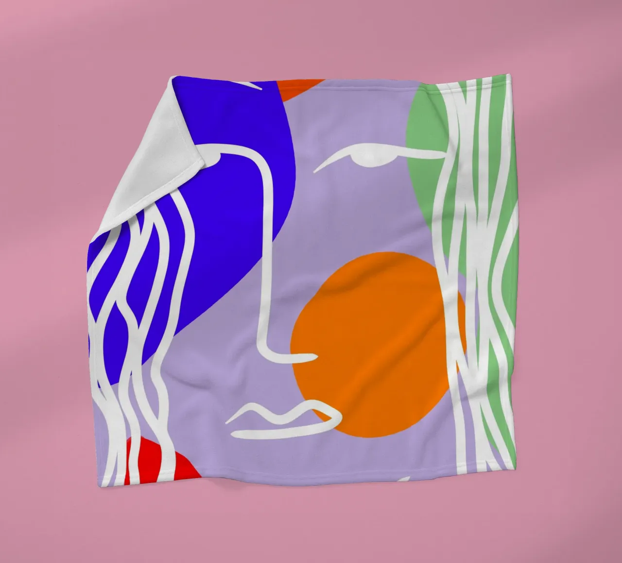 Sublime Glow coperta in pile da Mike Leymi