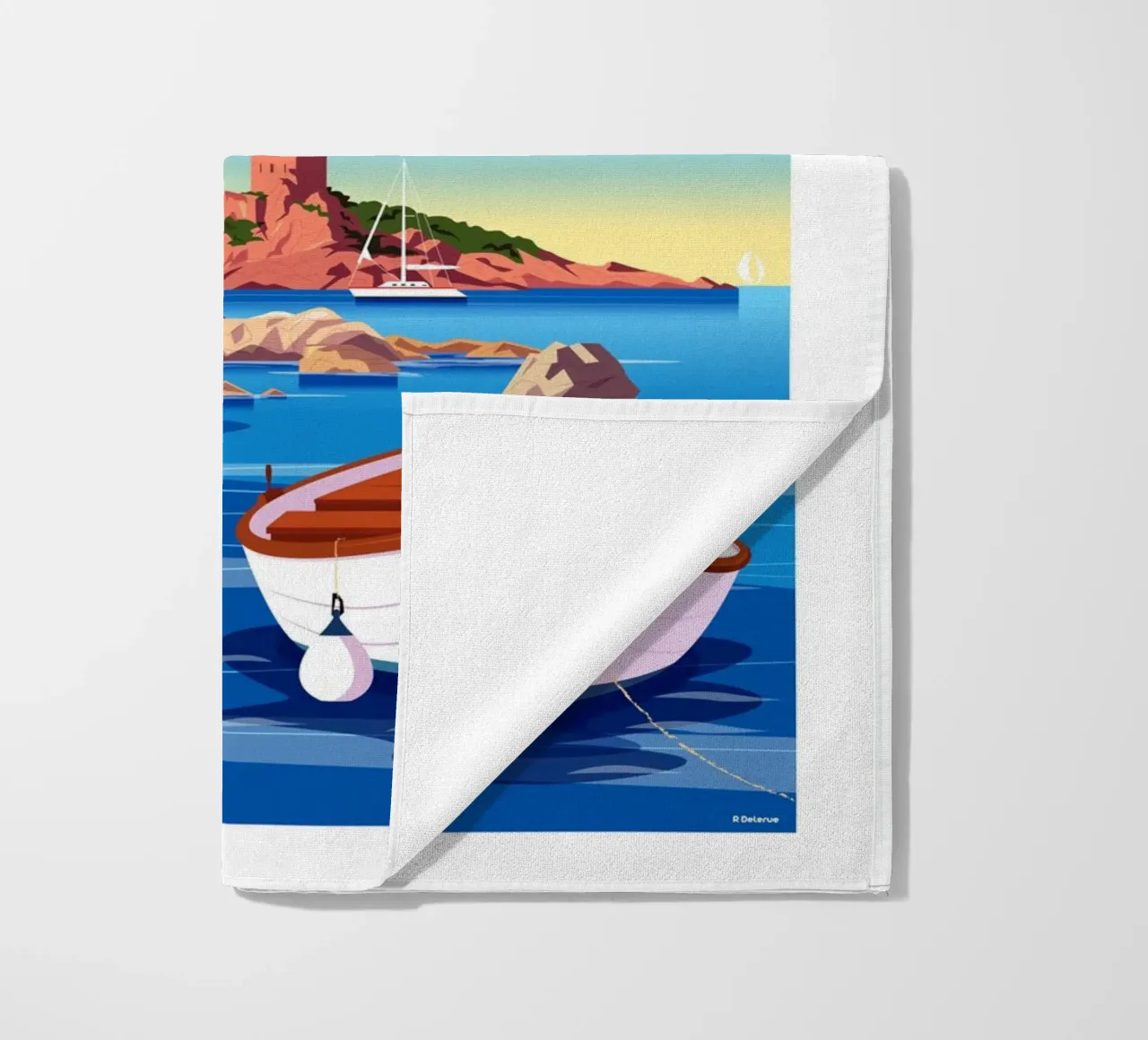 saint Raphaël Île d'or telo mare da Raphaël Delerue
