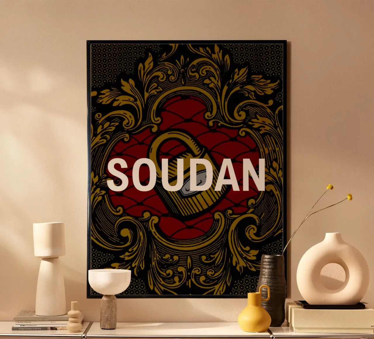 Soudan poster da Mathudace Créas