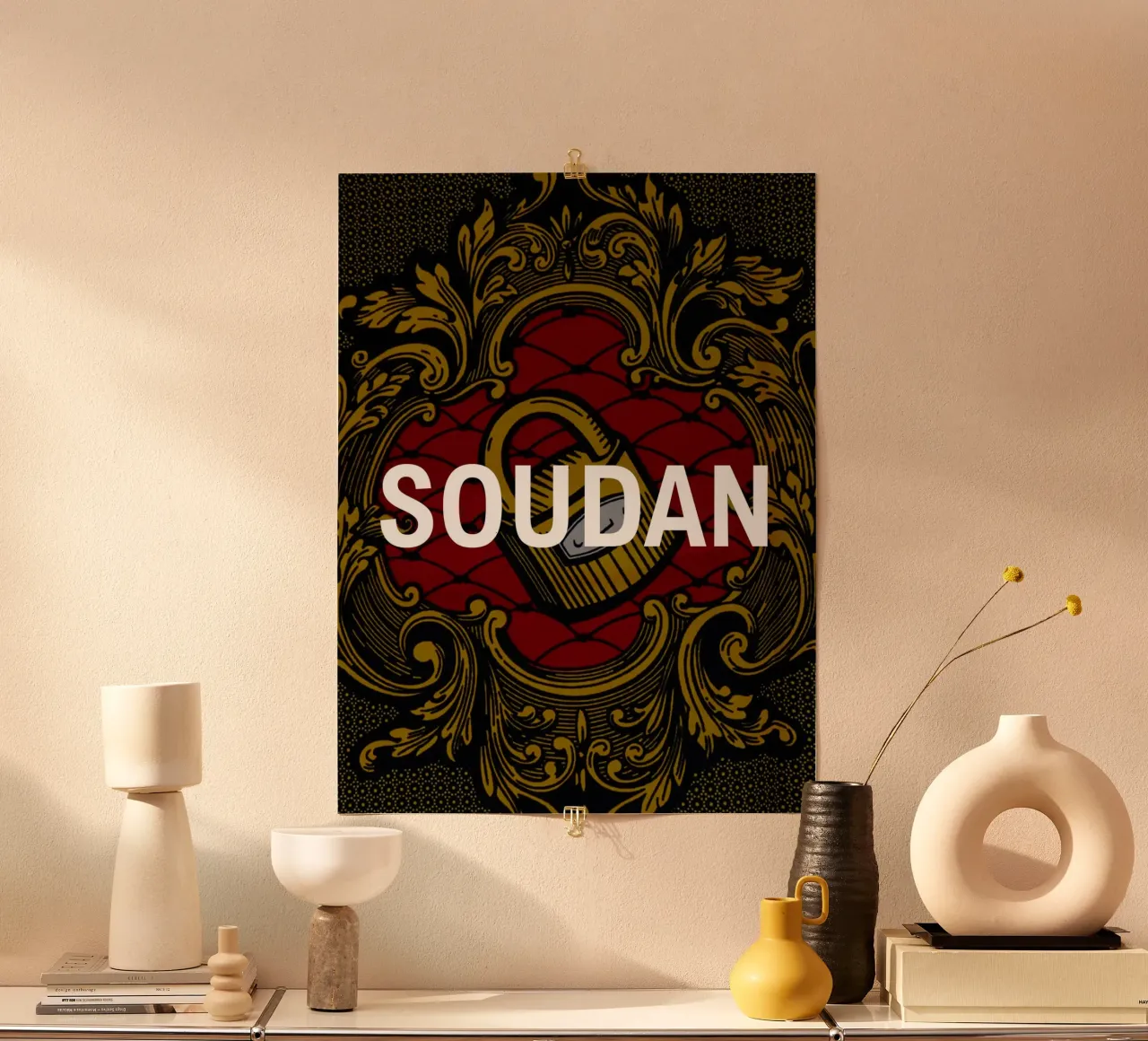Soudan poster da Mathudace Créas