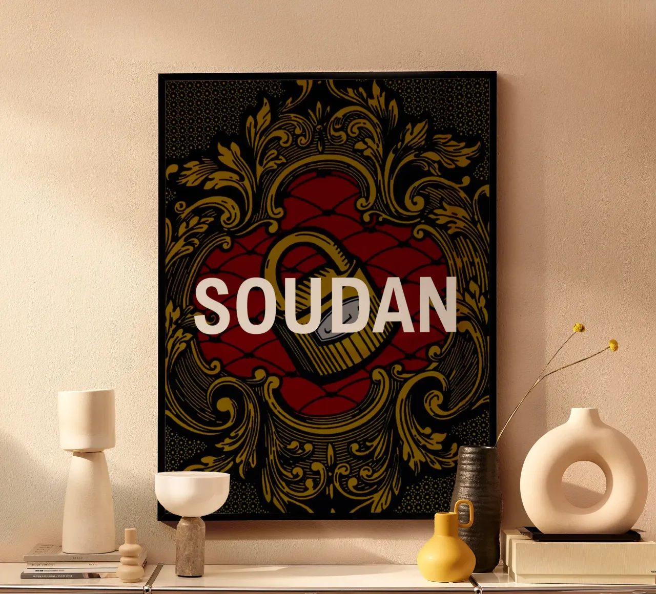 Soudan poster da Mathudace Créas