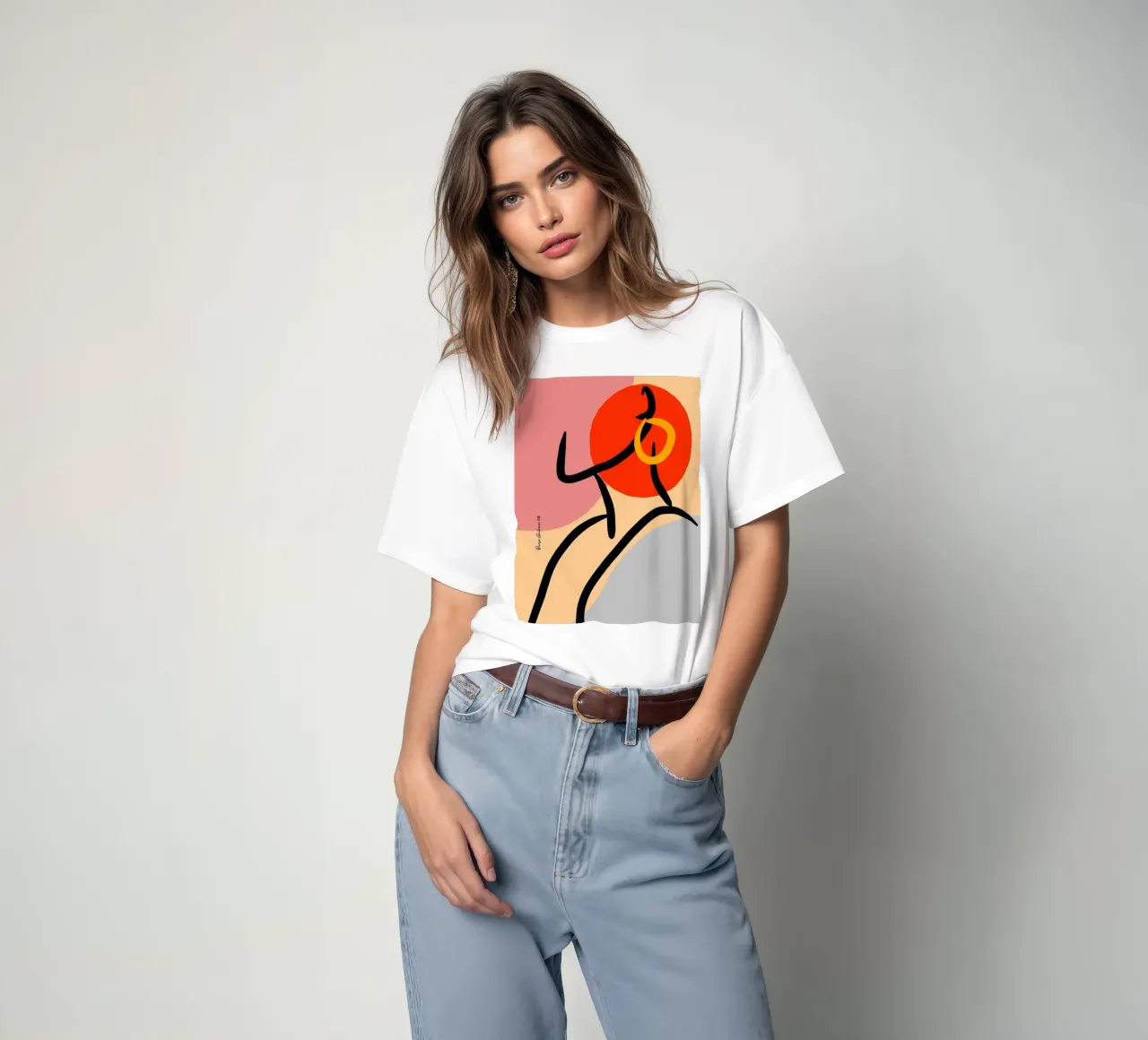 Dancing Hues t-shirt da Mike Leymi