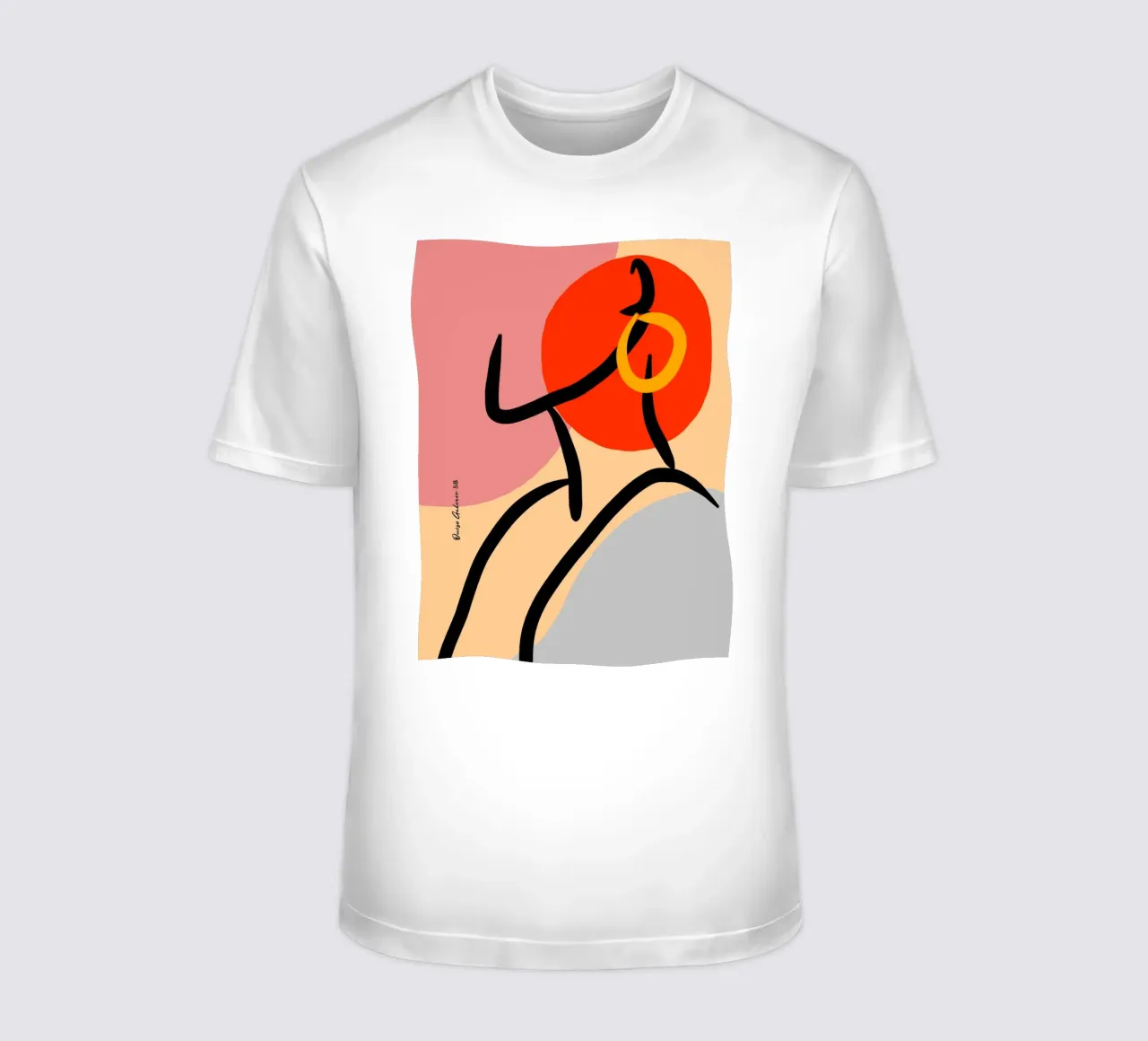Dancing Hues t-shirt da Mike Leymi
