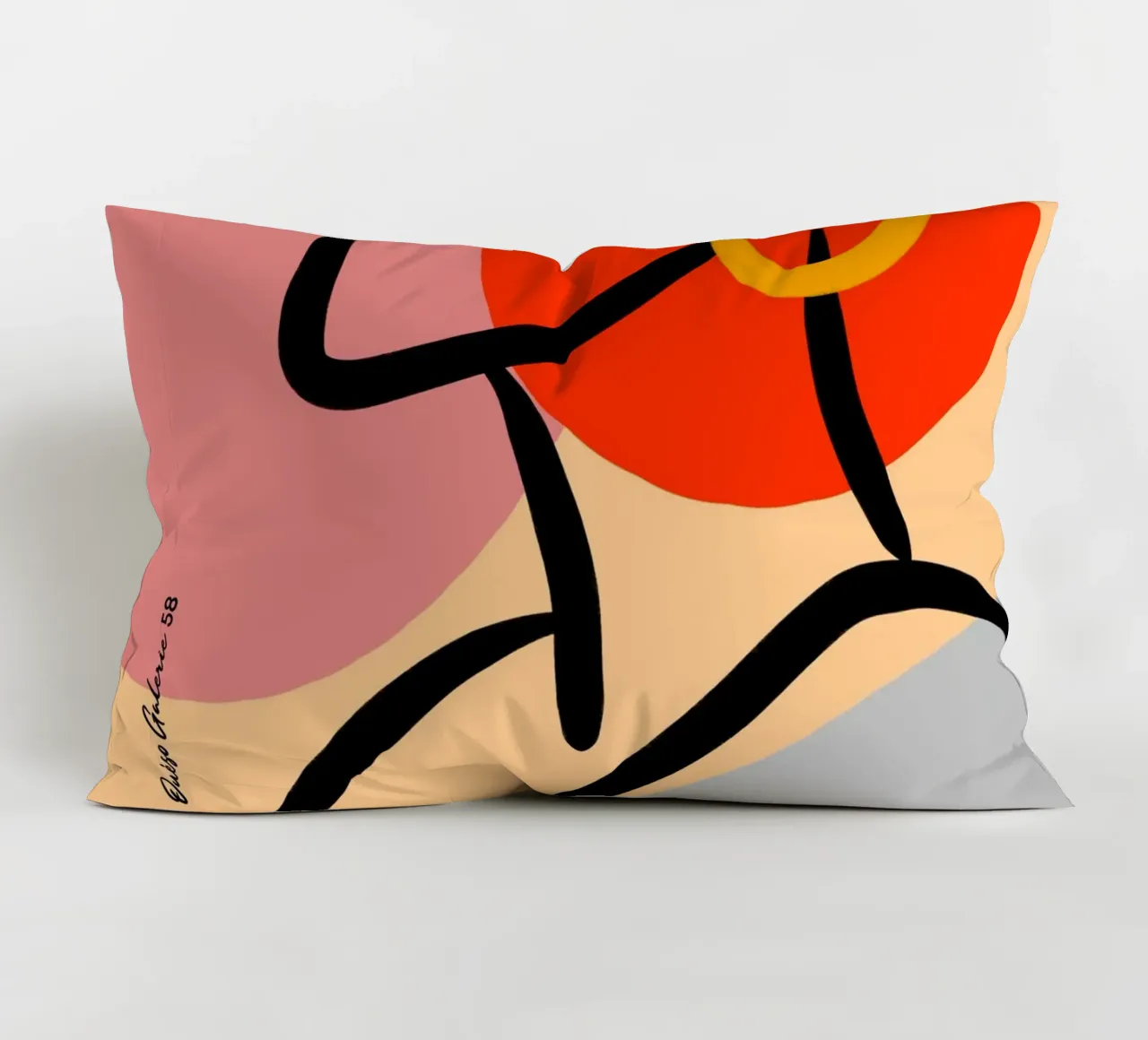 Dancing Hues cuscino da Mike Leymi
