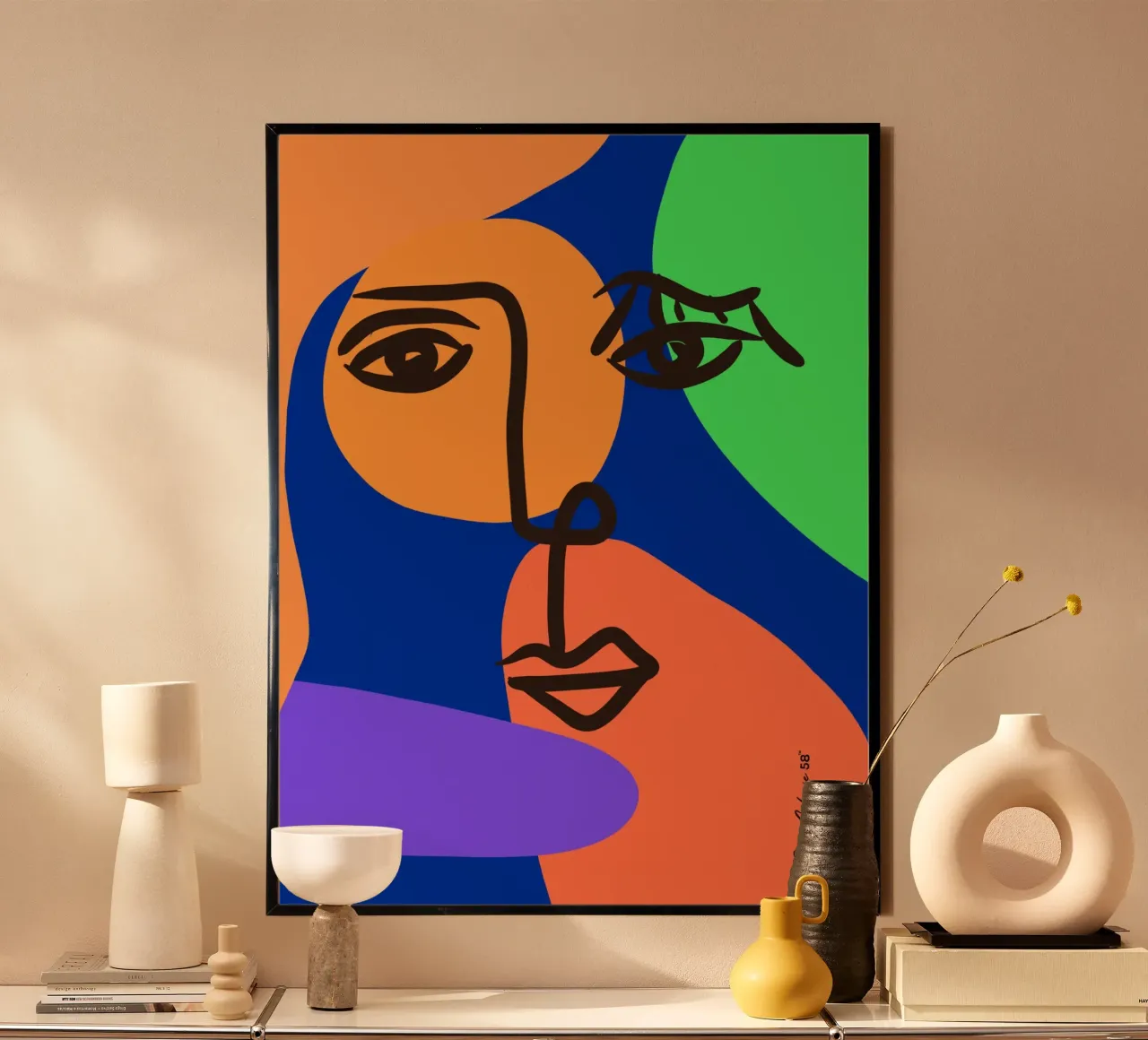 Vibrant Currents poster da Mike Leymi