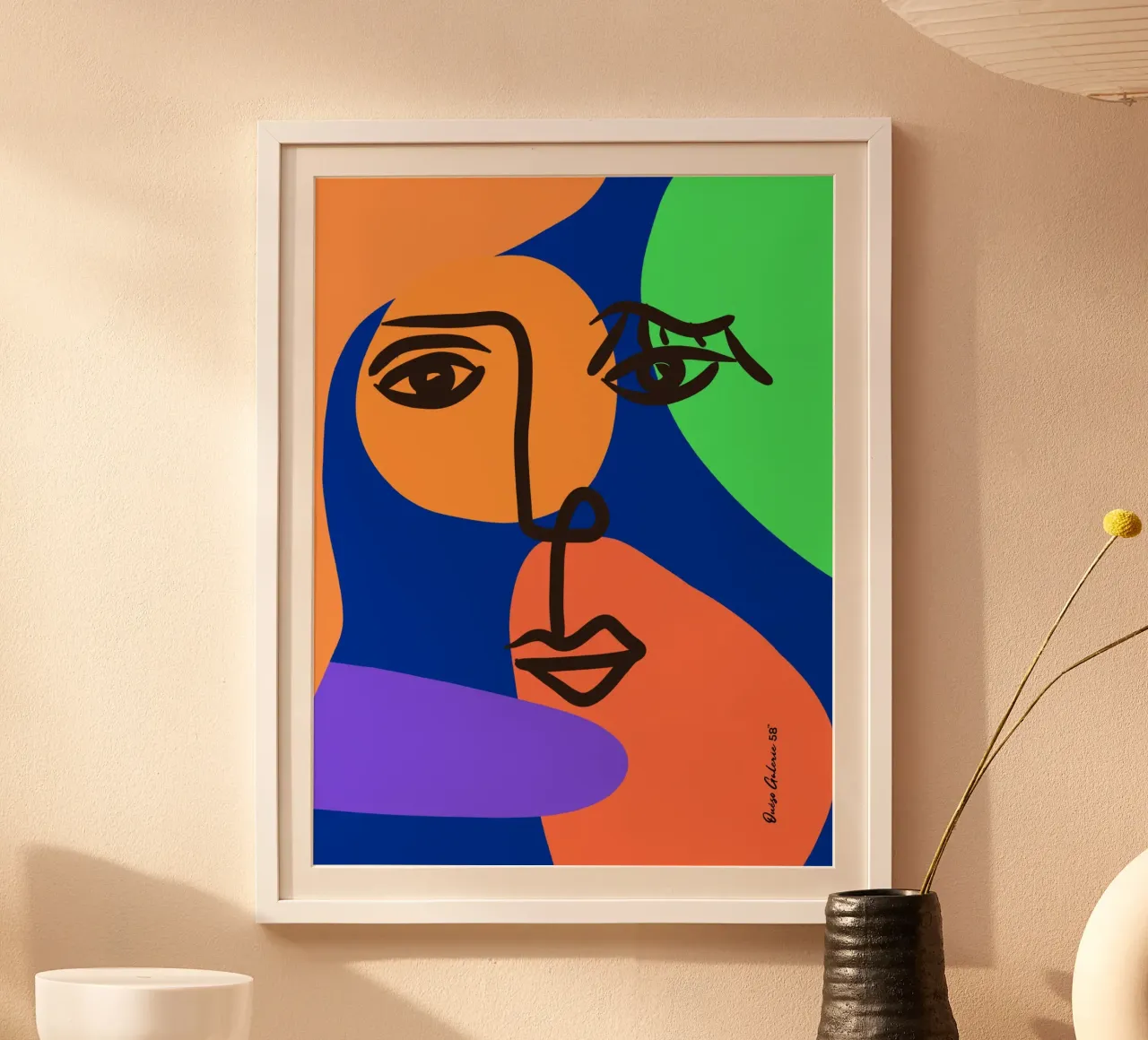 Vibrant Currents poster da Mike Leymi